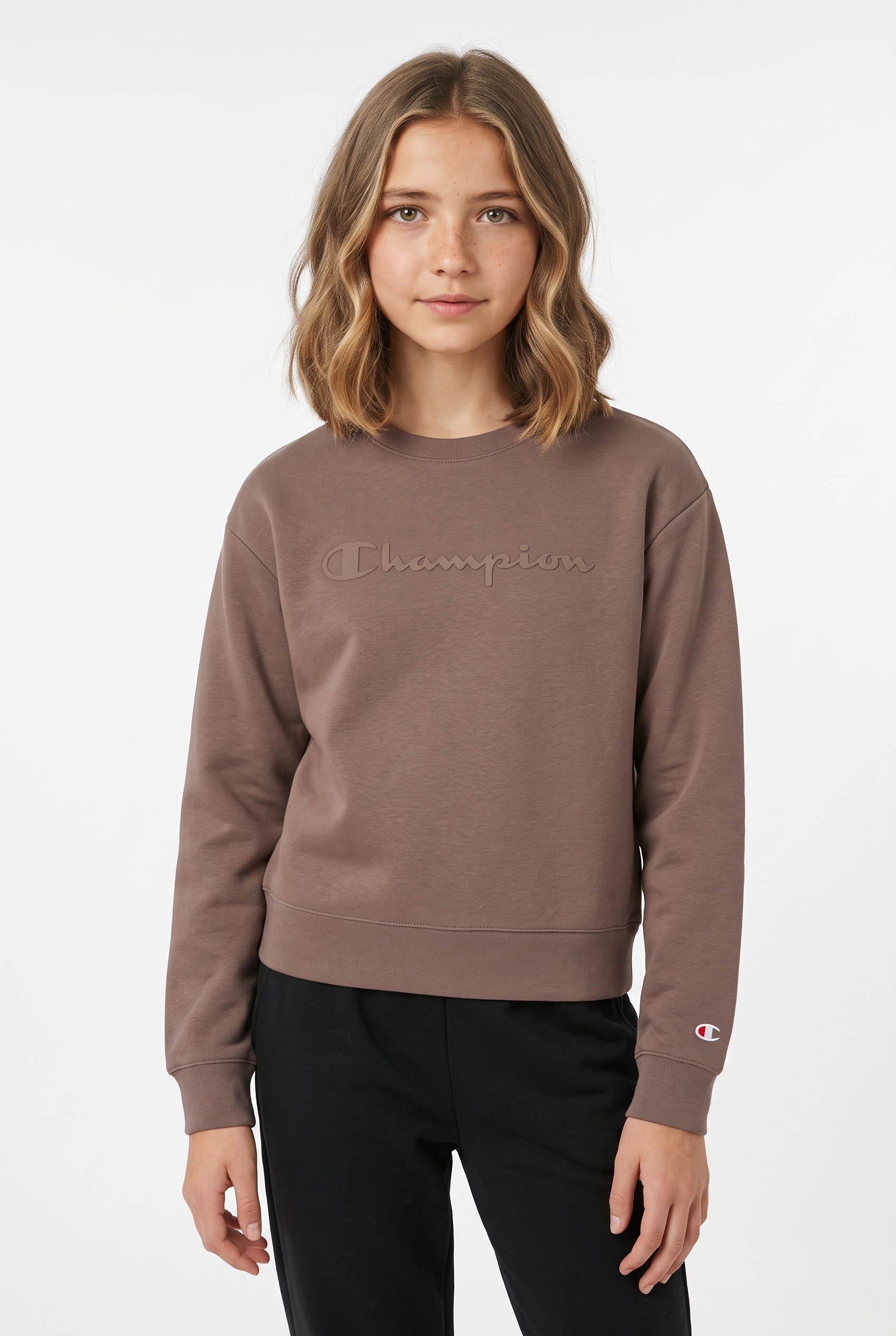 Champion Sweatshirt »SPORTWEAR CREWNECK Standard Fit«, Langarm-Design, sportlicher Stil, klassischer Crewneck-Schnitt

