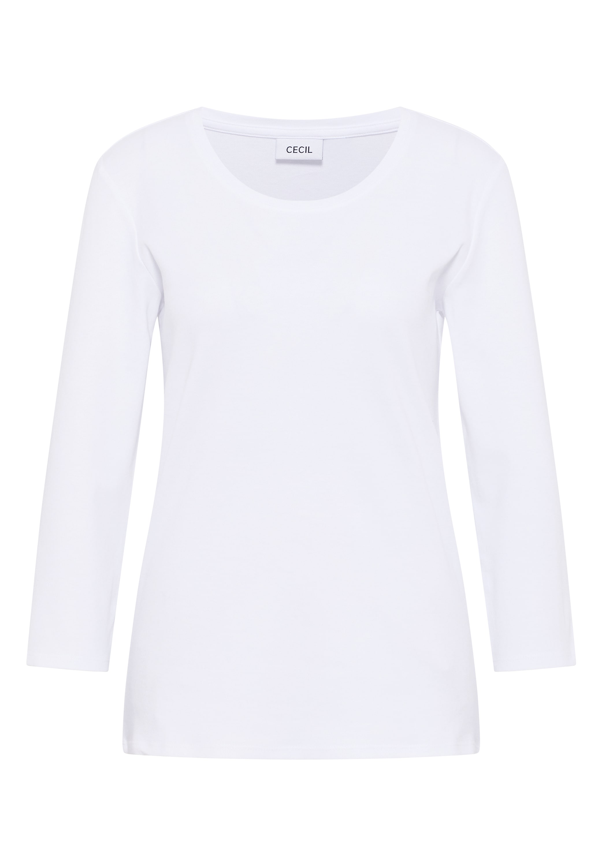Cecil Rundhalsshirt, aus reiner Baumwolle