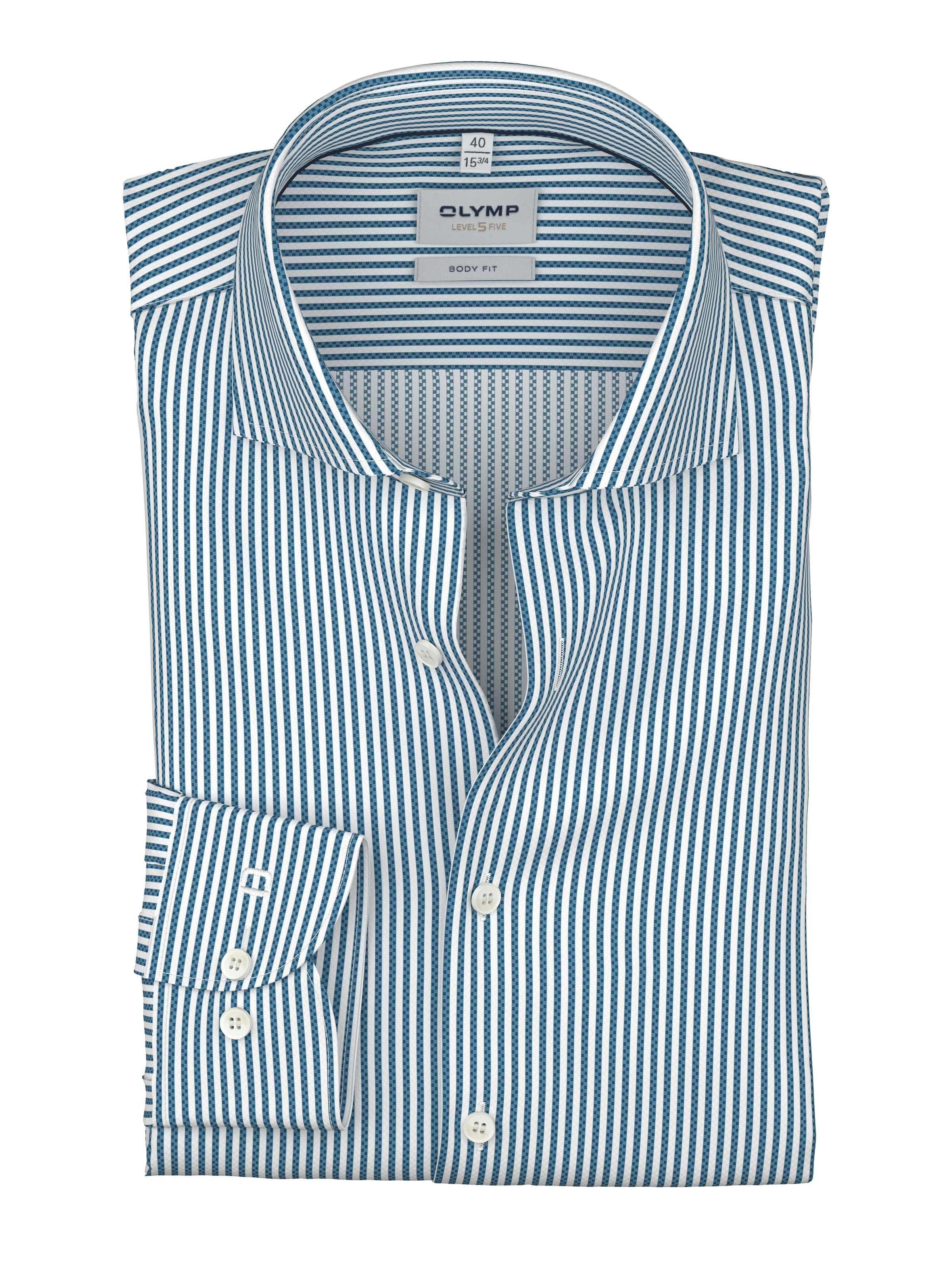 OLYMP Businesshemd "Level 5" Royal-Kentkragen, body fit günstig online kaufen