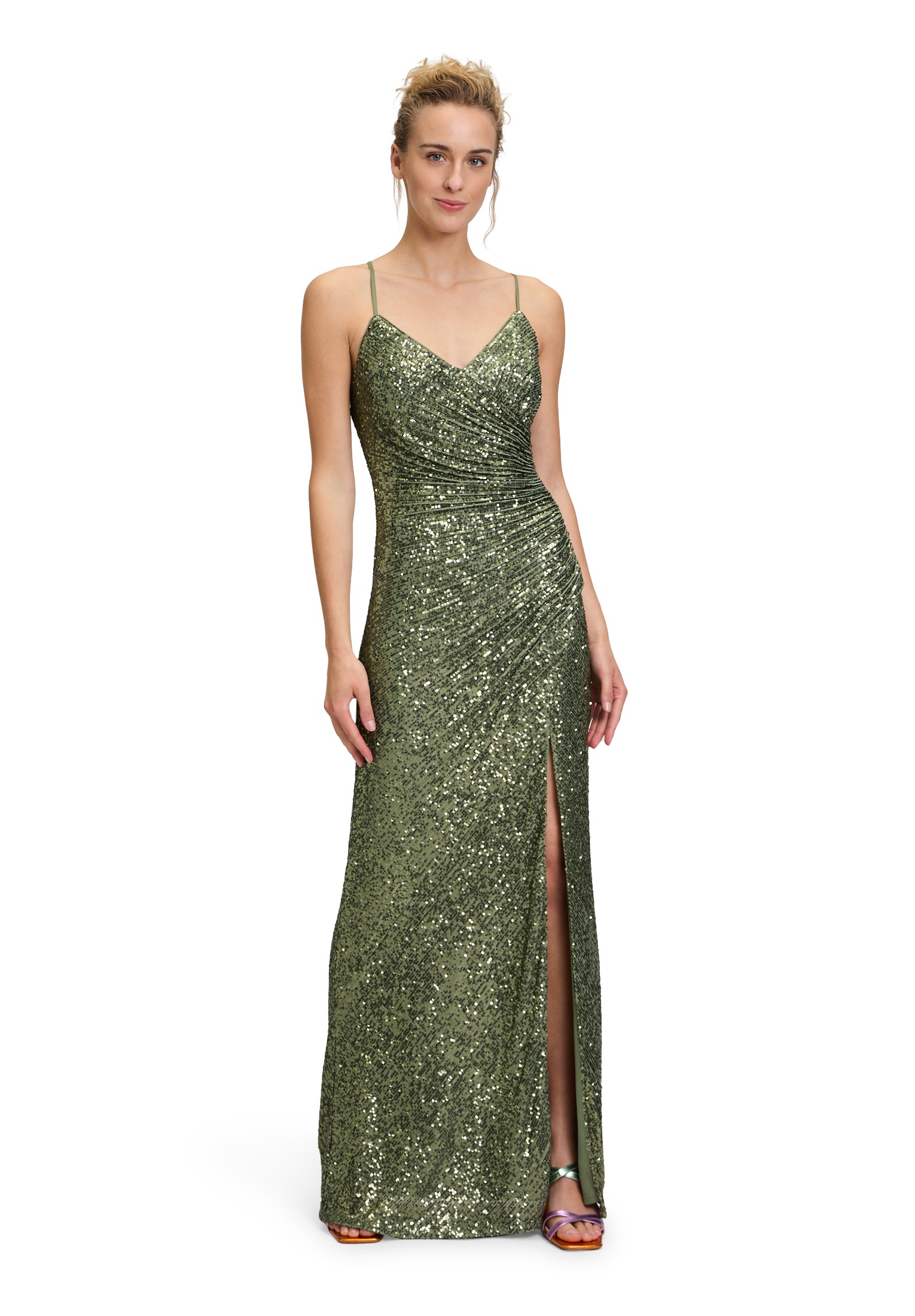 Vera Mont Abendkleid "Vera Mont Damen Abendkleid figurbetont", Raffung günstig online kaufen