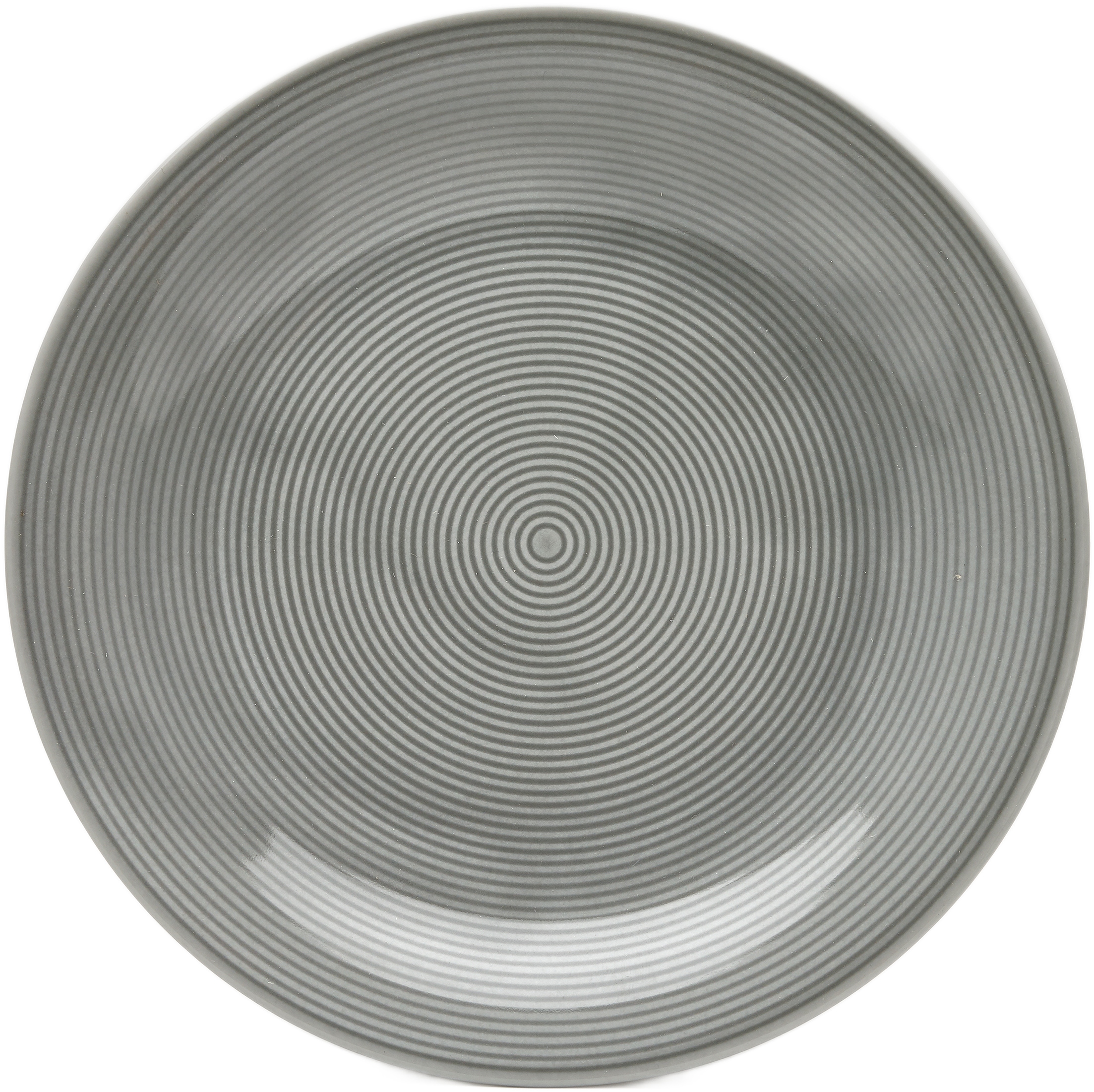 van Well Dessertteller "Teller Set, Jive, Teller 21 cm, 6 Stück" dezentes Spiraldekor, spülmaschinen-und mikrowellengeeignet