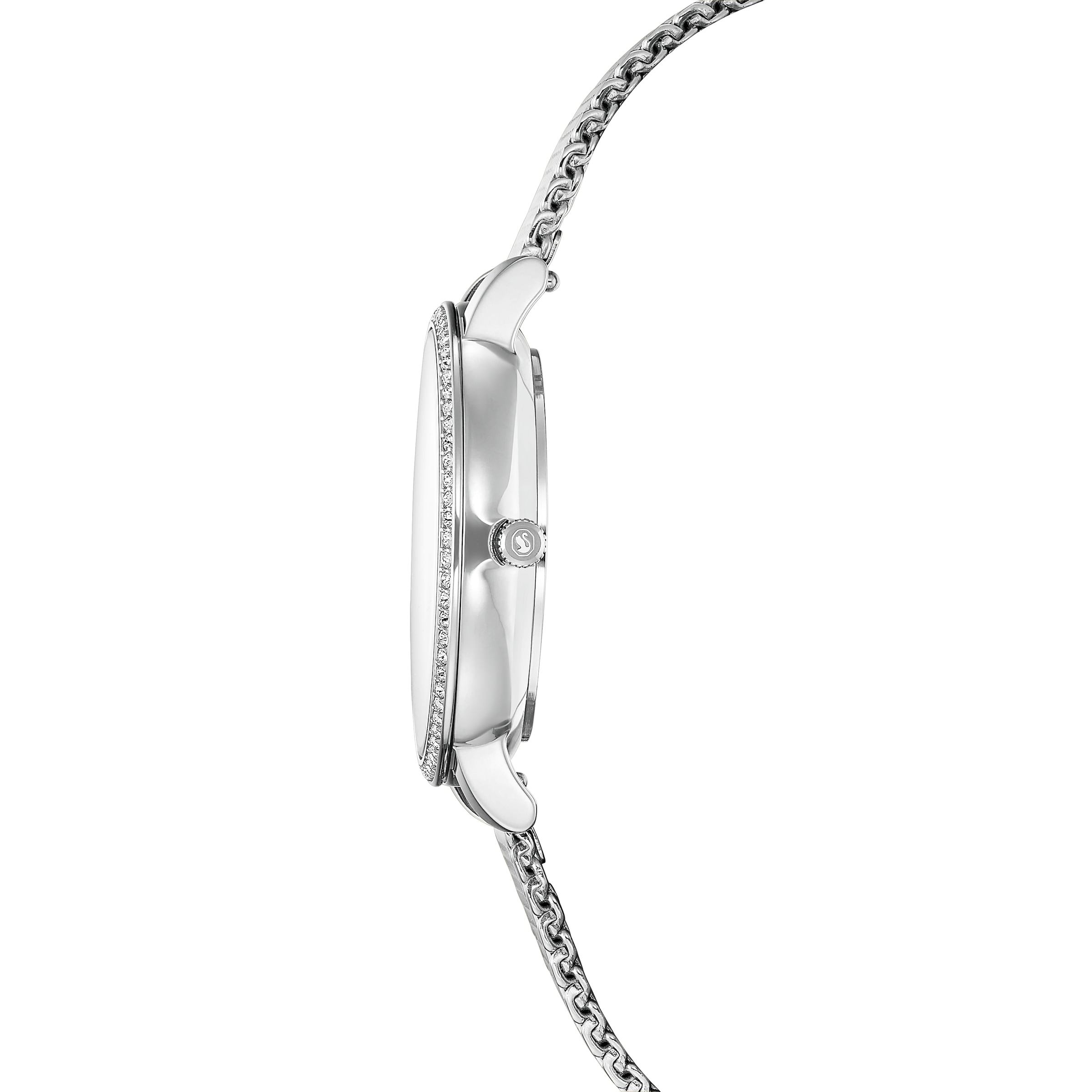 Swarovski Quarzuhr »CLARICA« Armbanduhr, Damenuhr, Swiss Made, Edelstahlarmband, analog