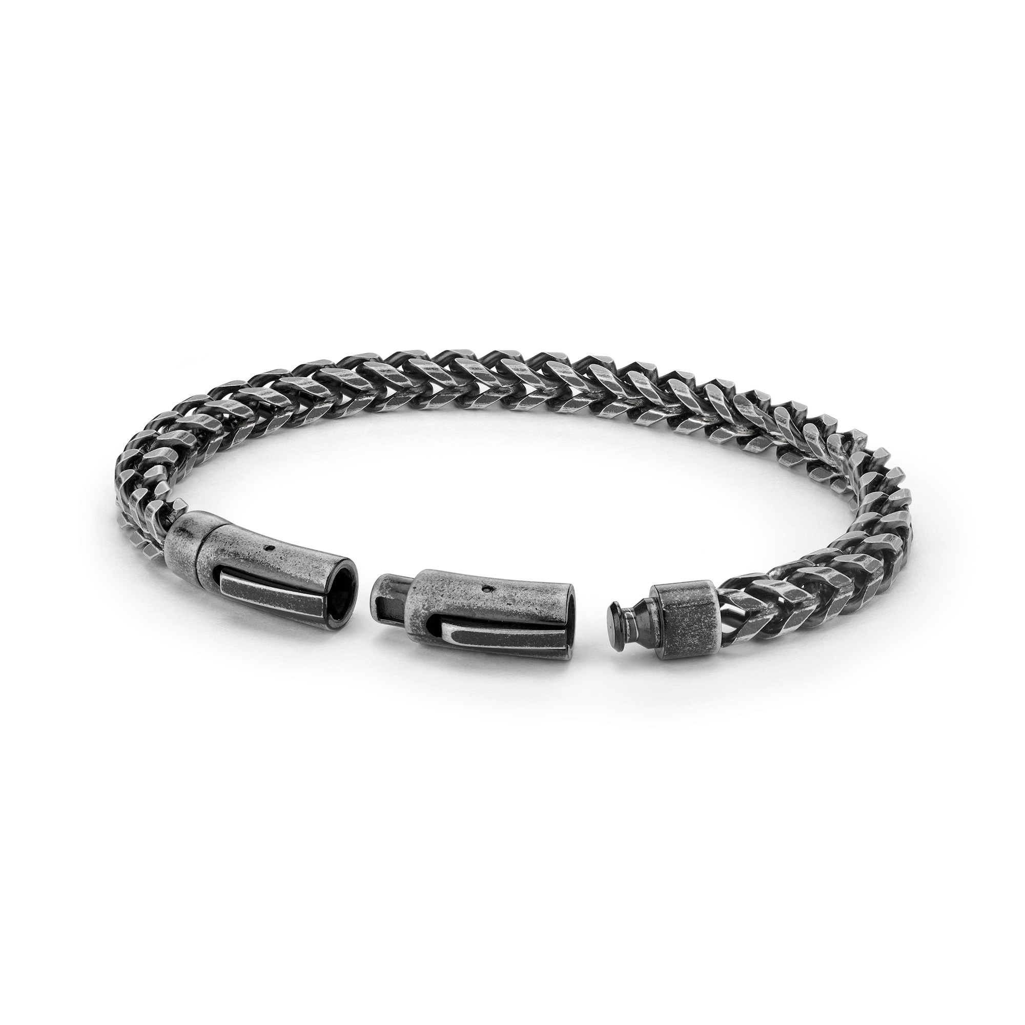 FYNCH-HATTON Armband »Schmuck Edelstahl Armkette The Foxtail Chain Fuchsschwanz«