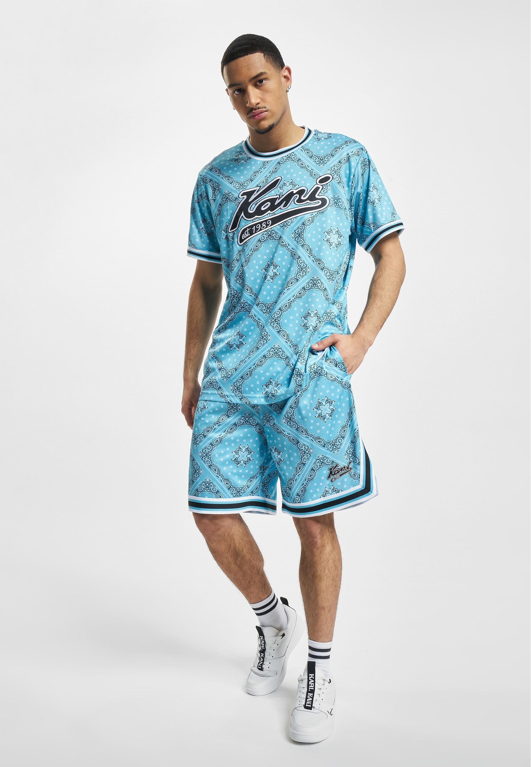 Karl Kani Shorts »Karl Kani Herren KM232-011-1 KK Varsity Paisley Mesh Shorts«, (1 tlg.)