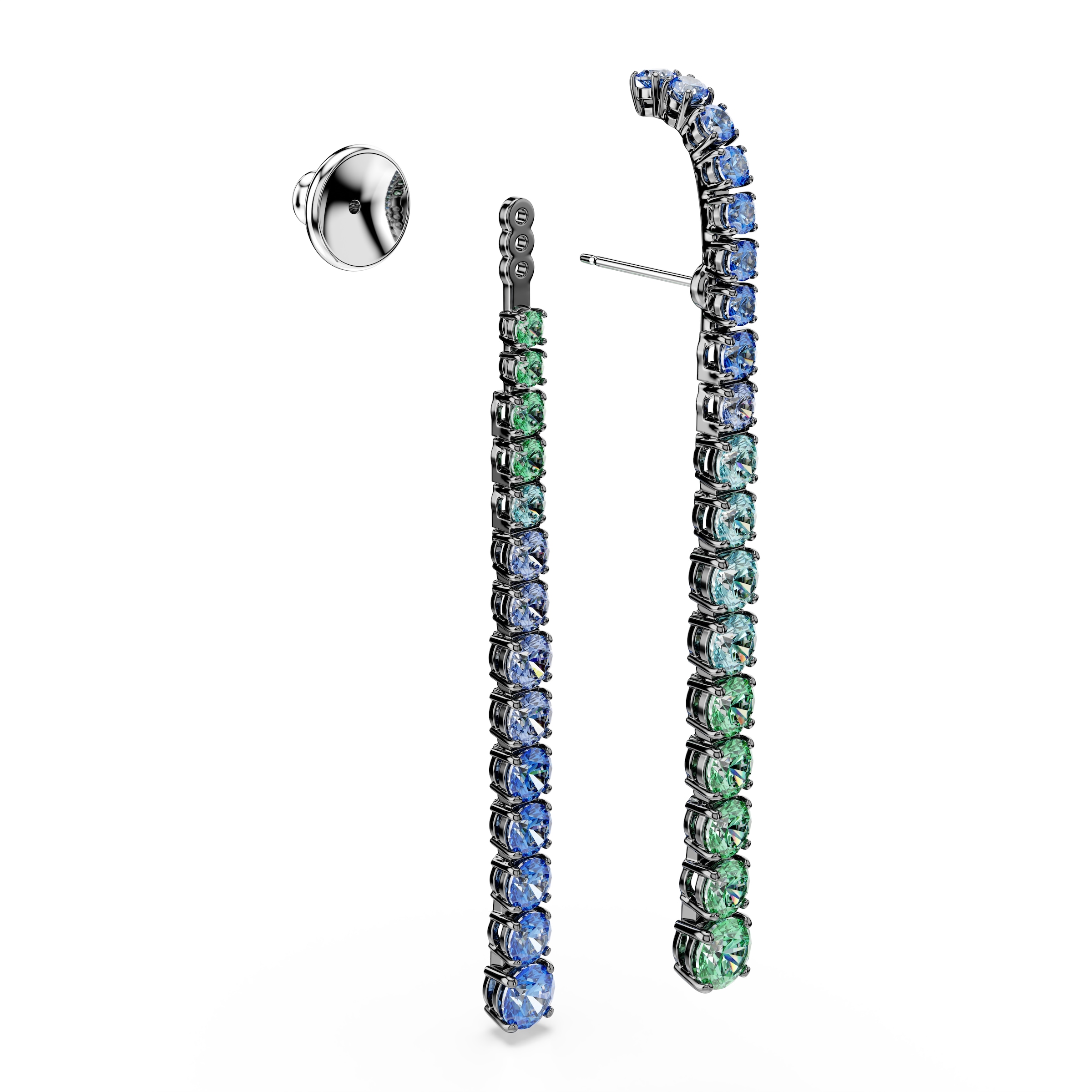 Swarovski Paar Ohrhänger »Schmuck Geschenk Matrix Drop-Ohrhänger« mit Swarovski® Kristall