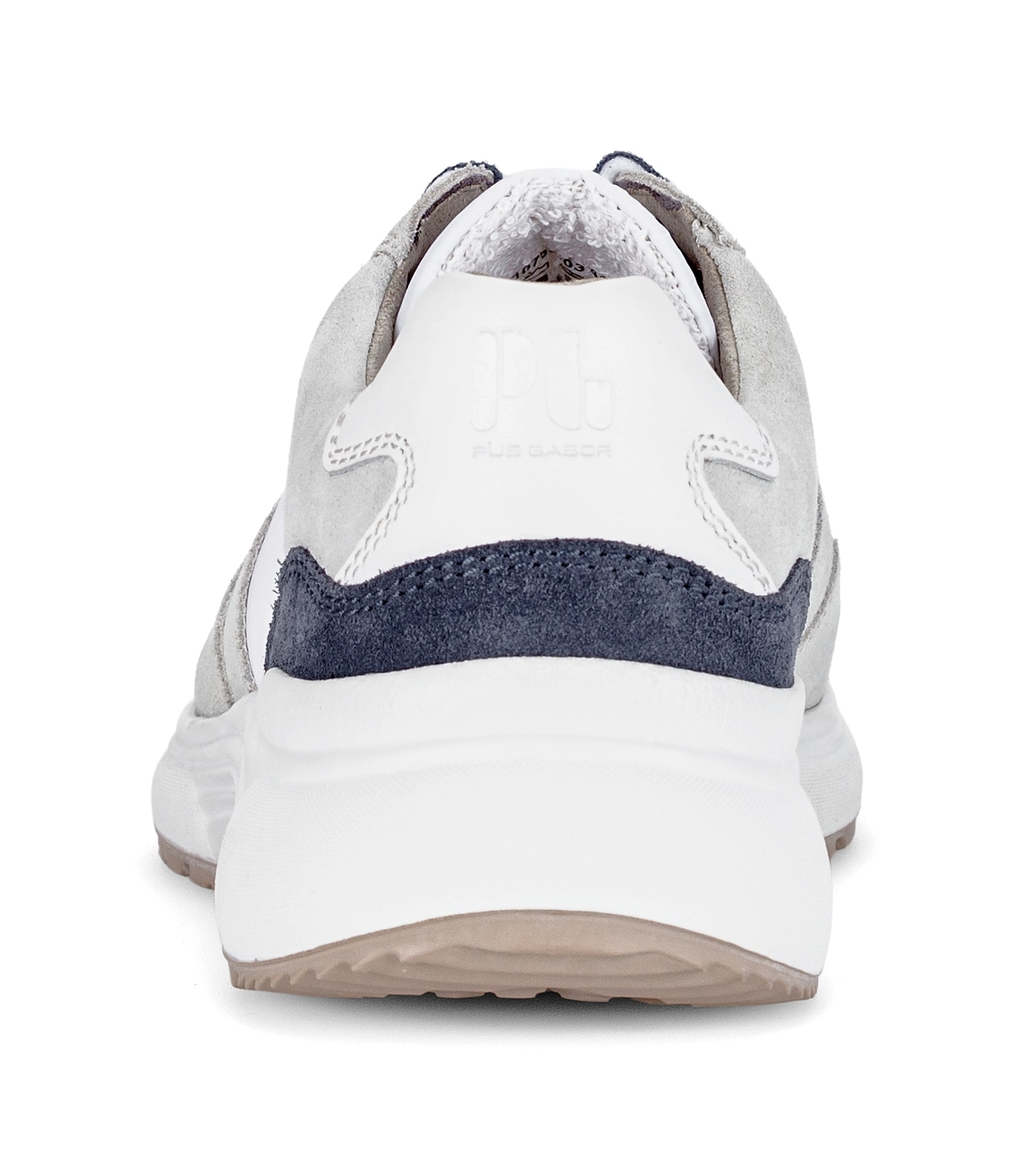 Pius Gabor Sneaker  , Freizeitschuh, Halbschuh, Schnürschuh mit Kontrastbesätzen, G-Weite