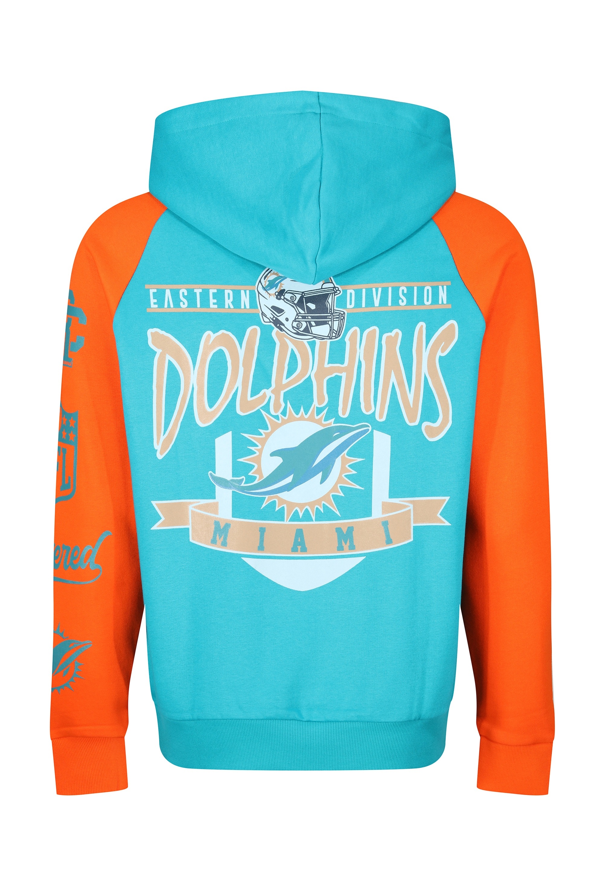 Recovered Kapuzensweatshirt »NFL Dolphins Eastern Div«, im zeitlosen Design