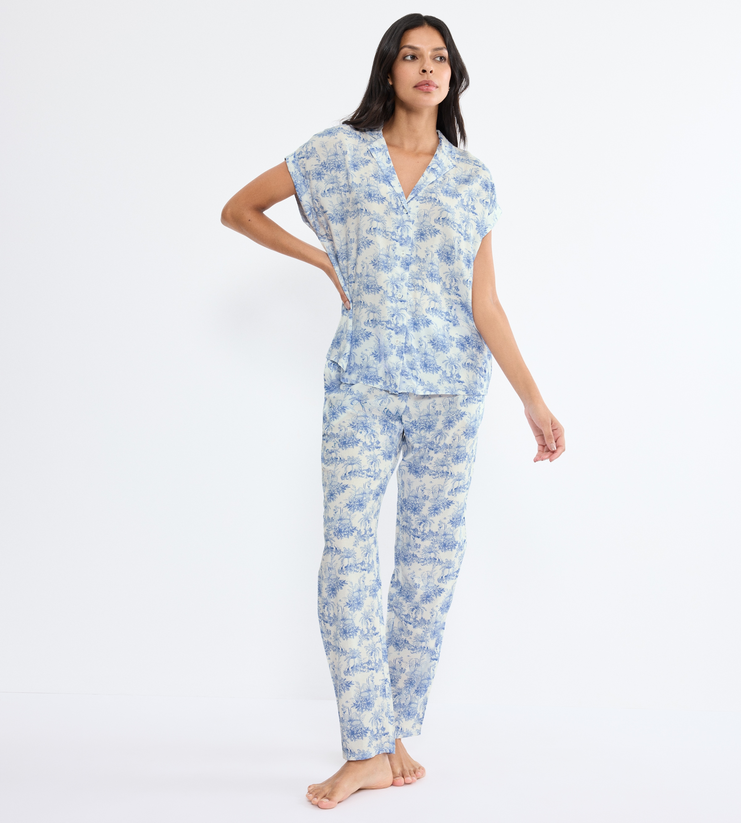 Triumph Schlafanzug "Boyfriend Fit PW X" 2 bequem und stilvoll, mit kurzen günstig online kaufen