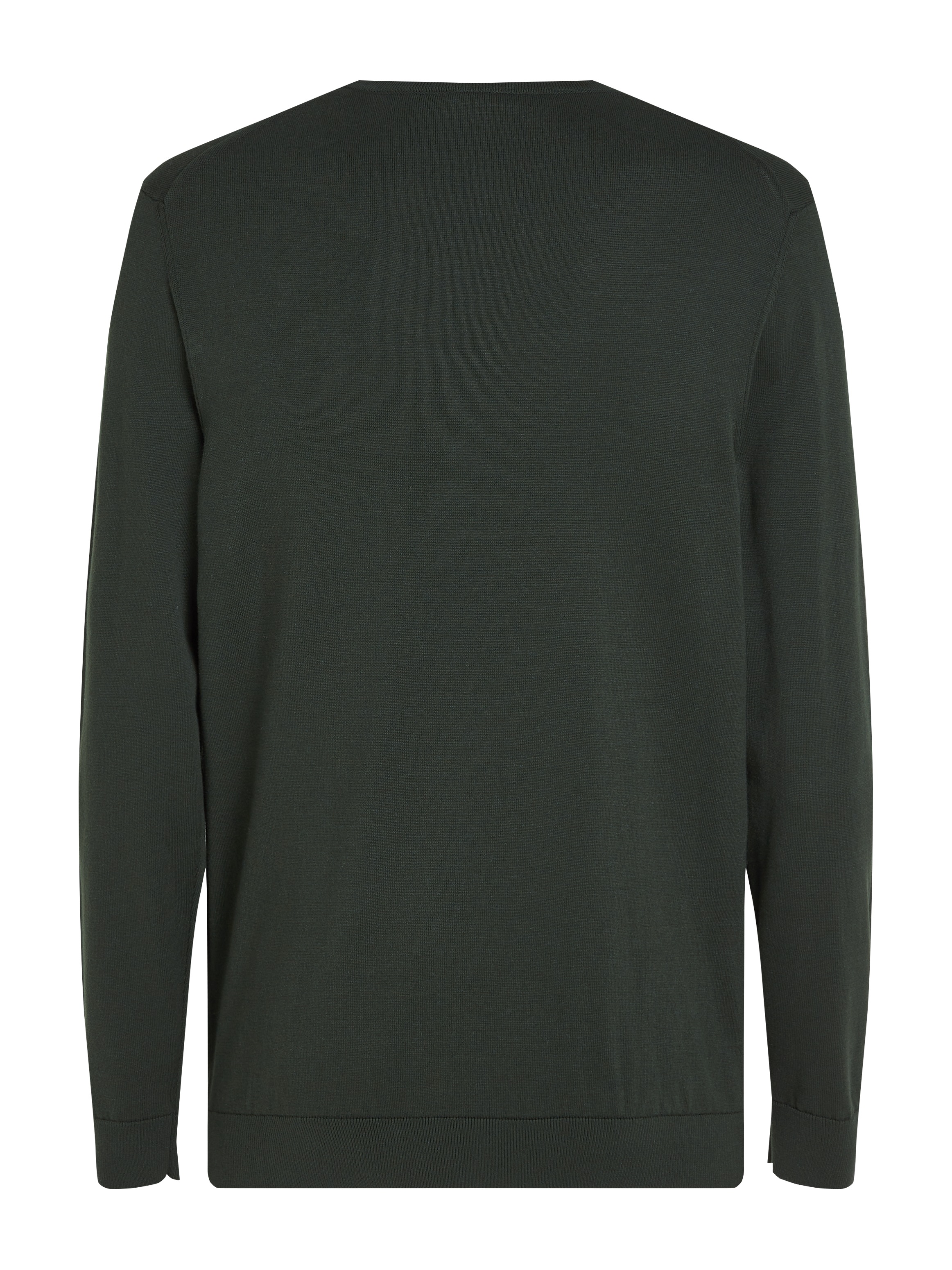 Thumbnail - Calvin Klein Rundhalspullover "COTTON SILK BLEND CN SWEATER", mit Logoprägung