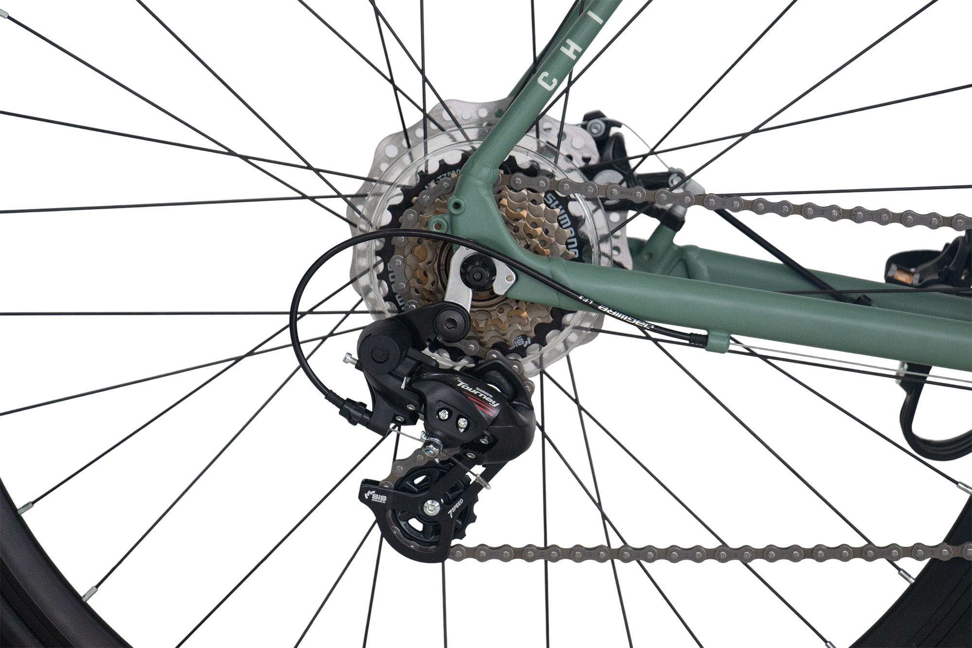 CHILLIZ Rennrad »RDB2.0« 14 Gang Shimano Tourney Schaltwerk Kettenschaltung