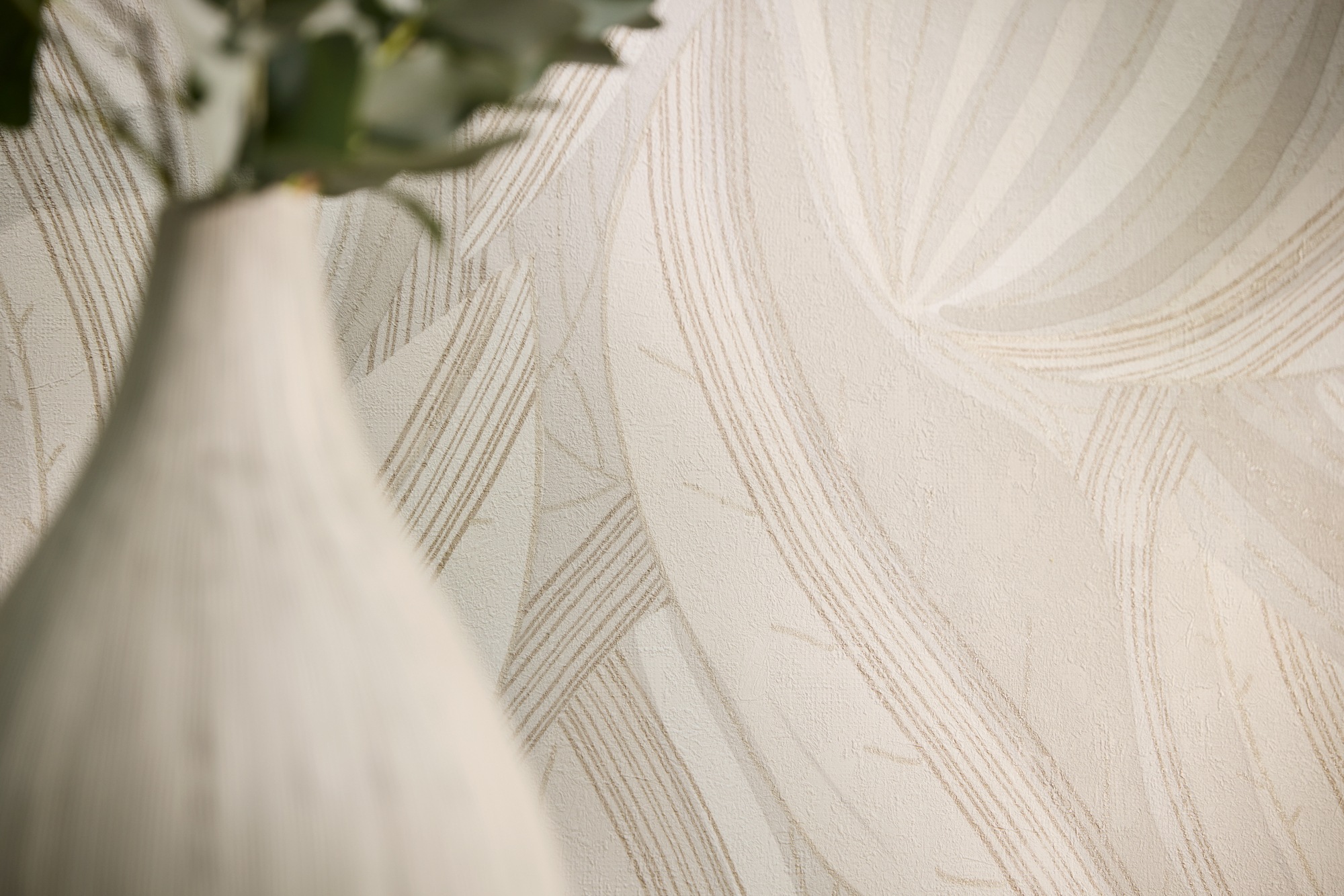 living walls Vliestapete »Dschungel-Tapete Türkis bunt strukturiert tropisch« botanisch strukturiert