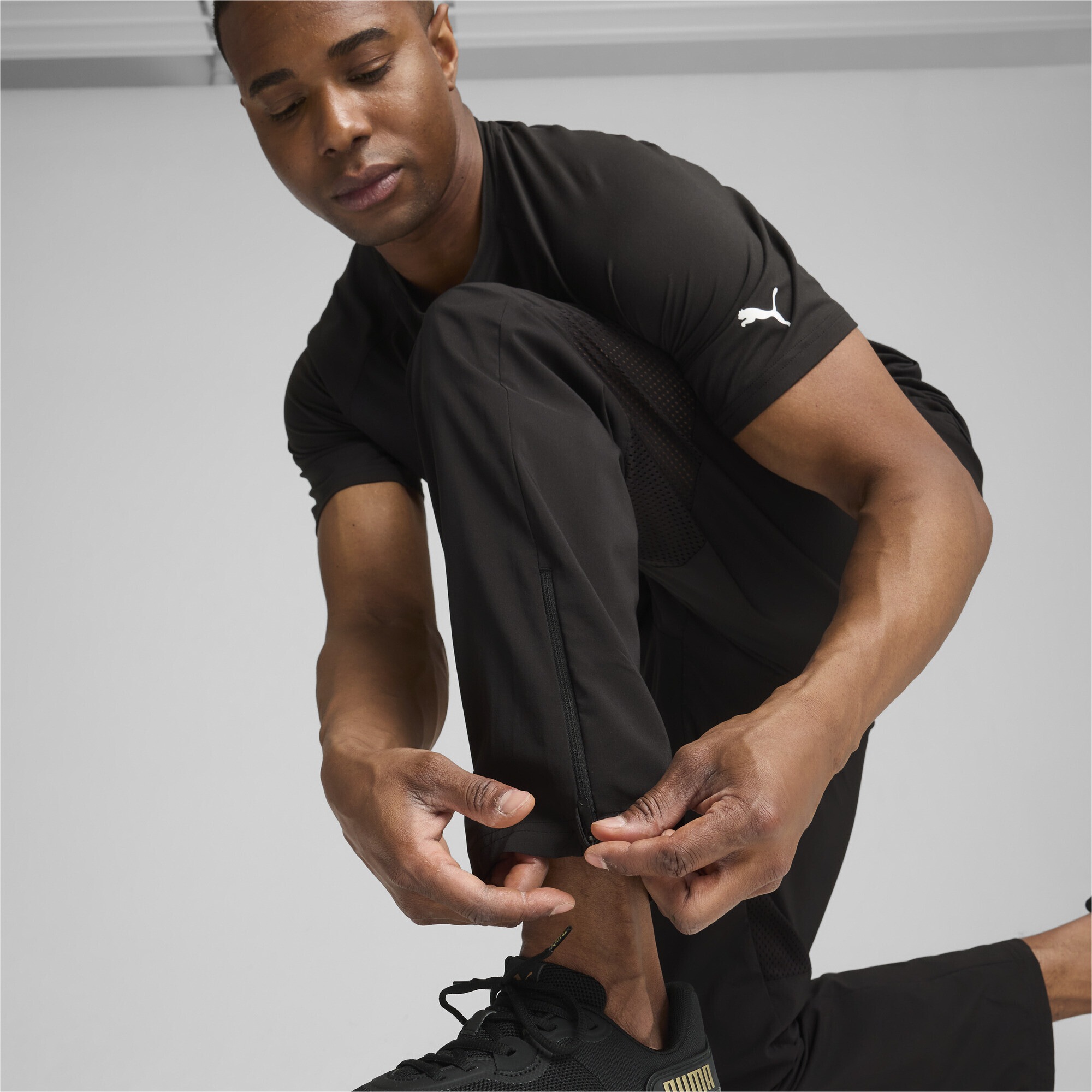PUMA Trainingshose »Gewebte Tapered Hose Herren«