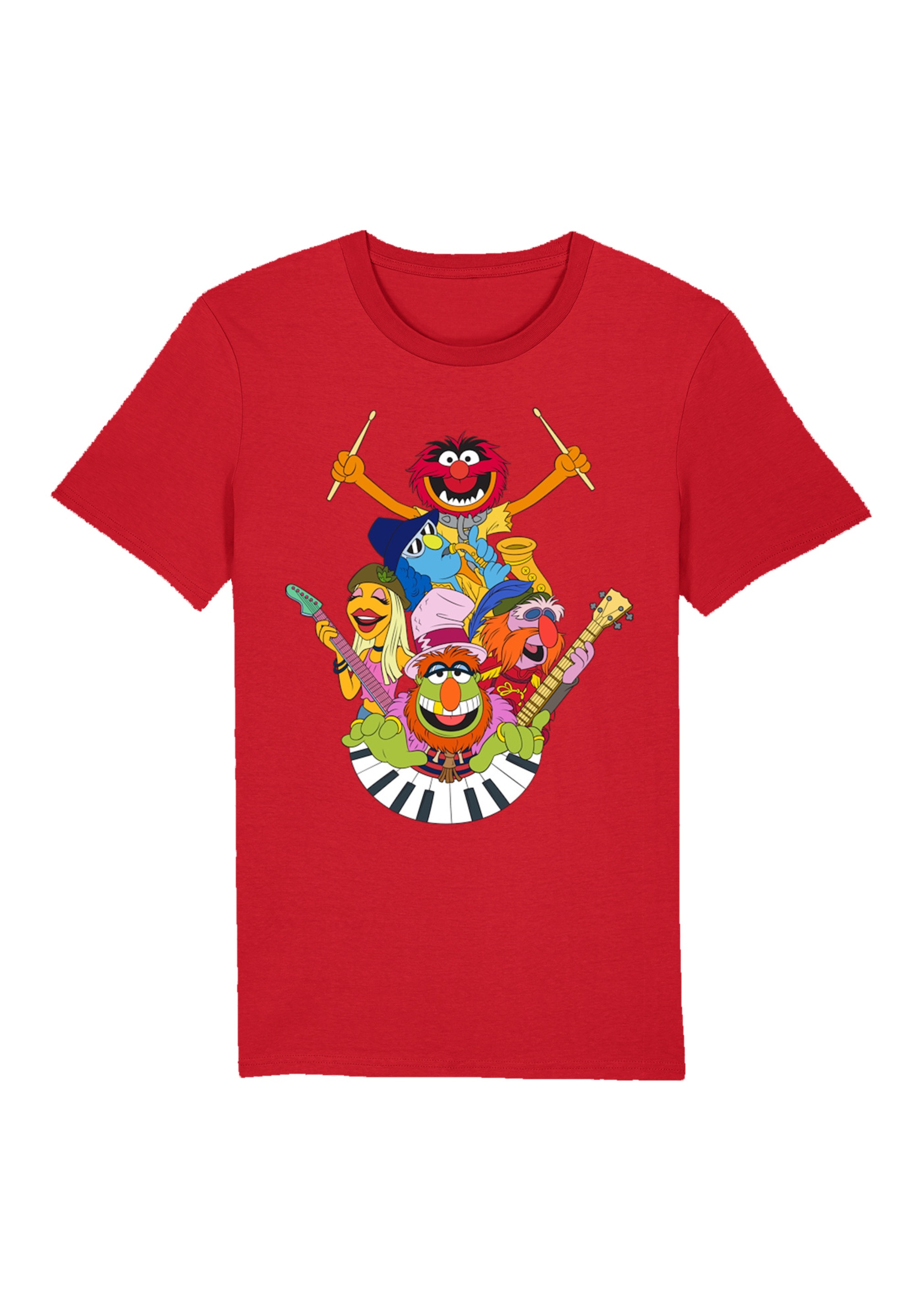 F4NT4STIC T-Shirt "Disney Muppets Dr. Teeth and The Electric Mayhem", Premi günstig online kaufen