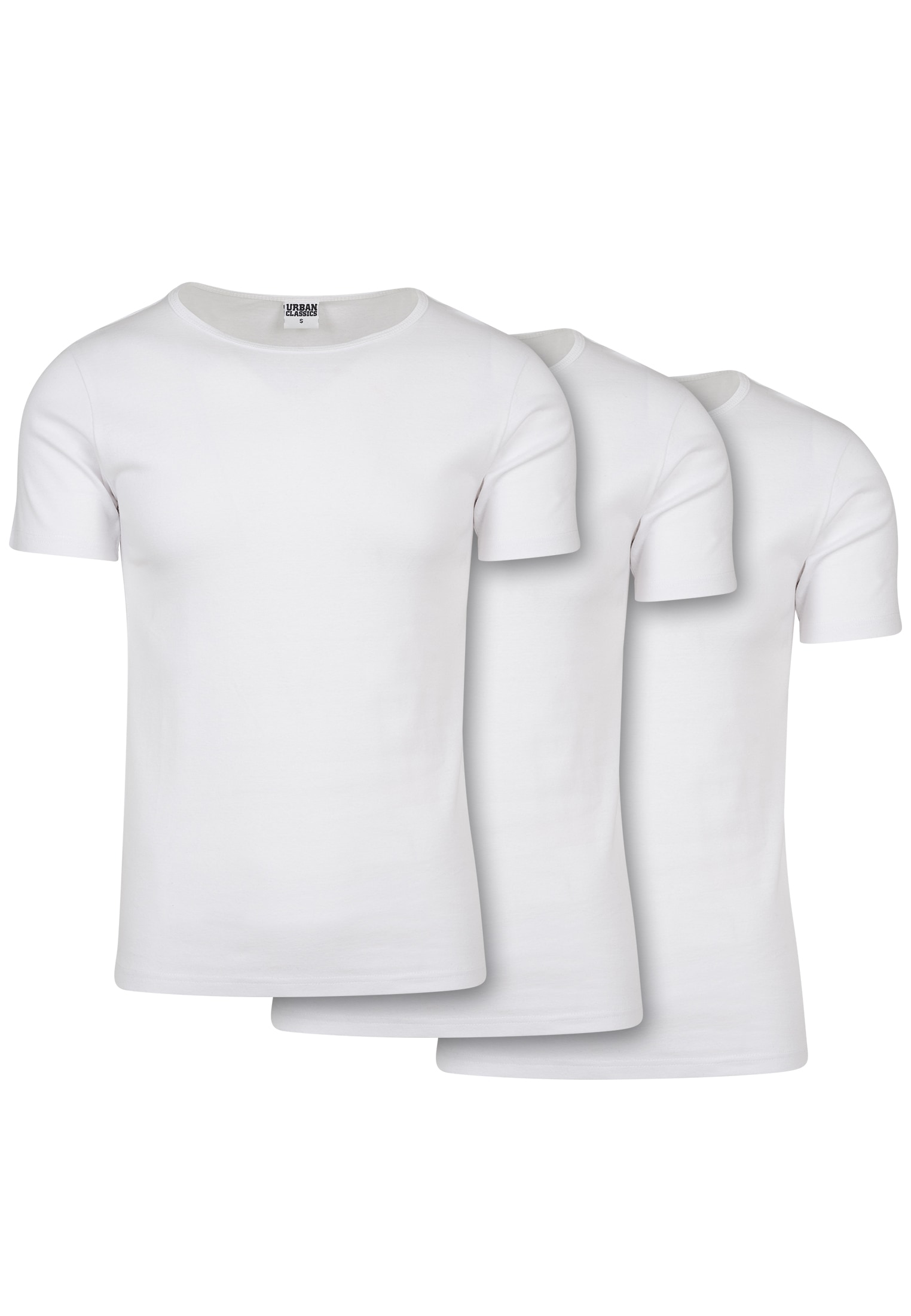URBAN CLASSICS Kurzarmshirt "Urban Classics Herren 3-Pack Seamless Tee", (1 günstig online kaufen