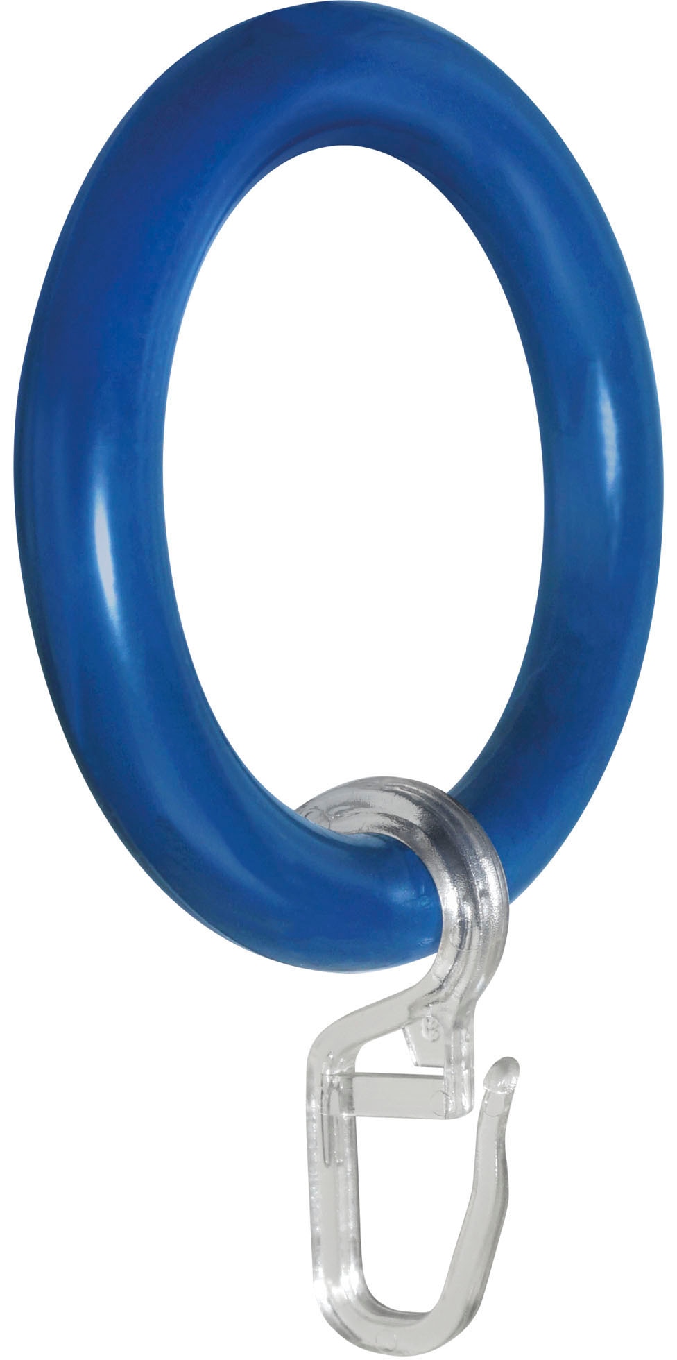 GARESA Gardinenring "Kunststoffring mit Haken" für Durchmesser bis 28mm, ei günstig online kaufen