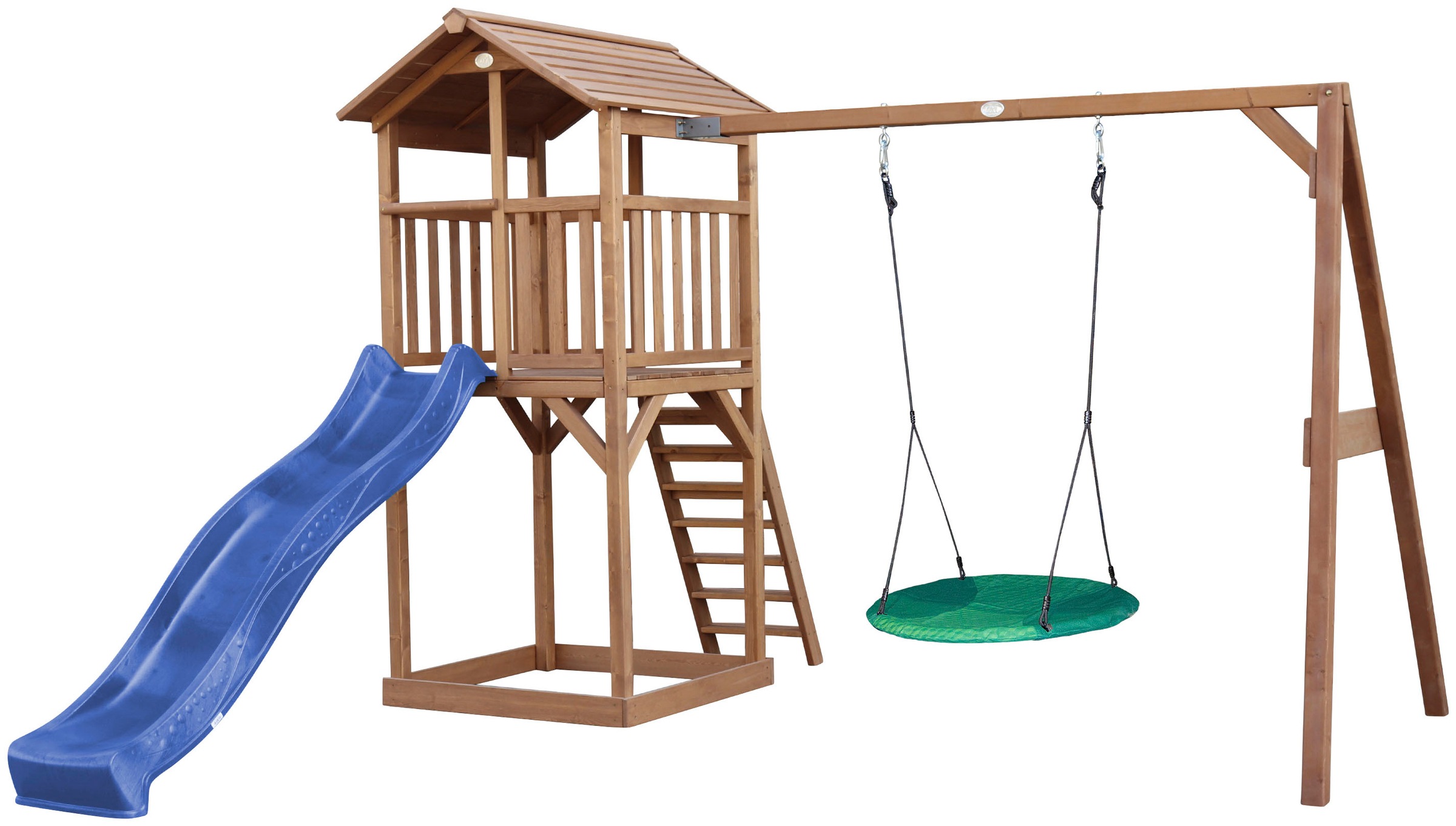AXI Spielturm »Beach Tower«, mit Summer Nestschaukel und Rutsche