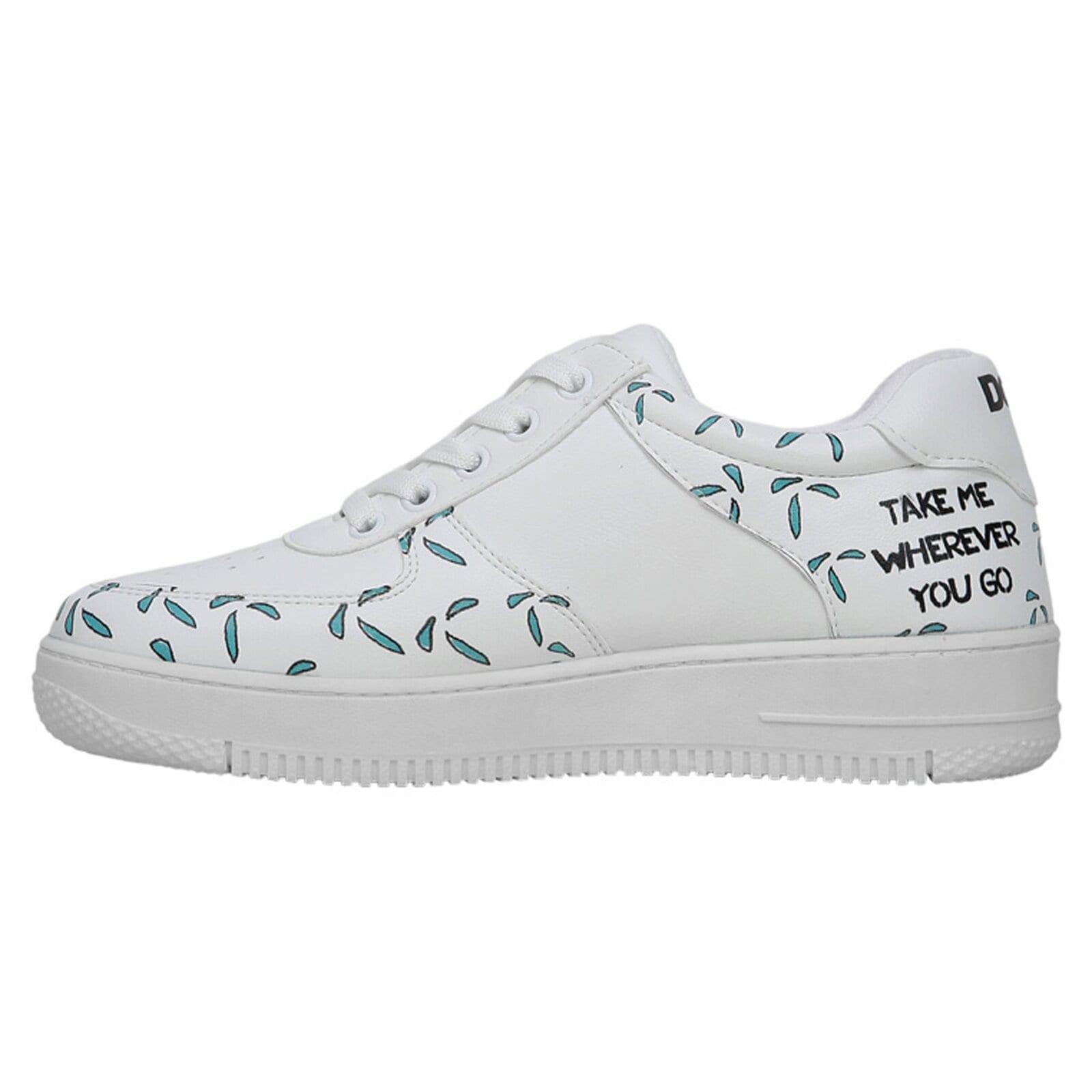 DOGO Sneaker »Dice Low-Top Sneaker Daisy Stripes Damen Sneaker, Dice Low-Top«  Handgefertigt