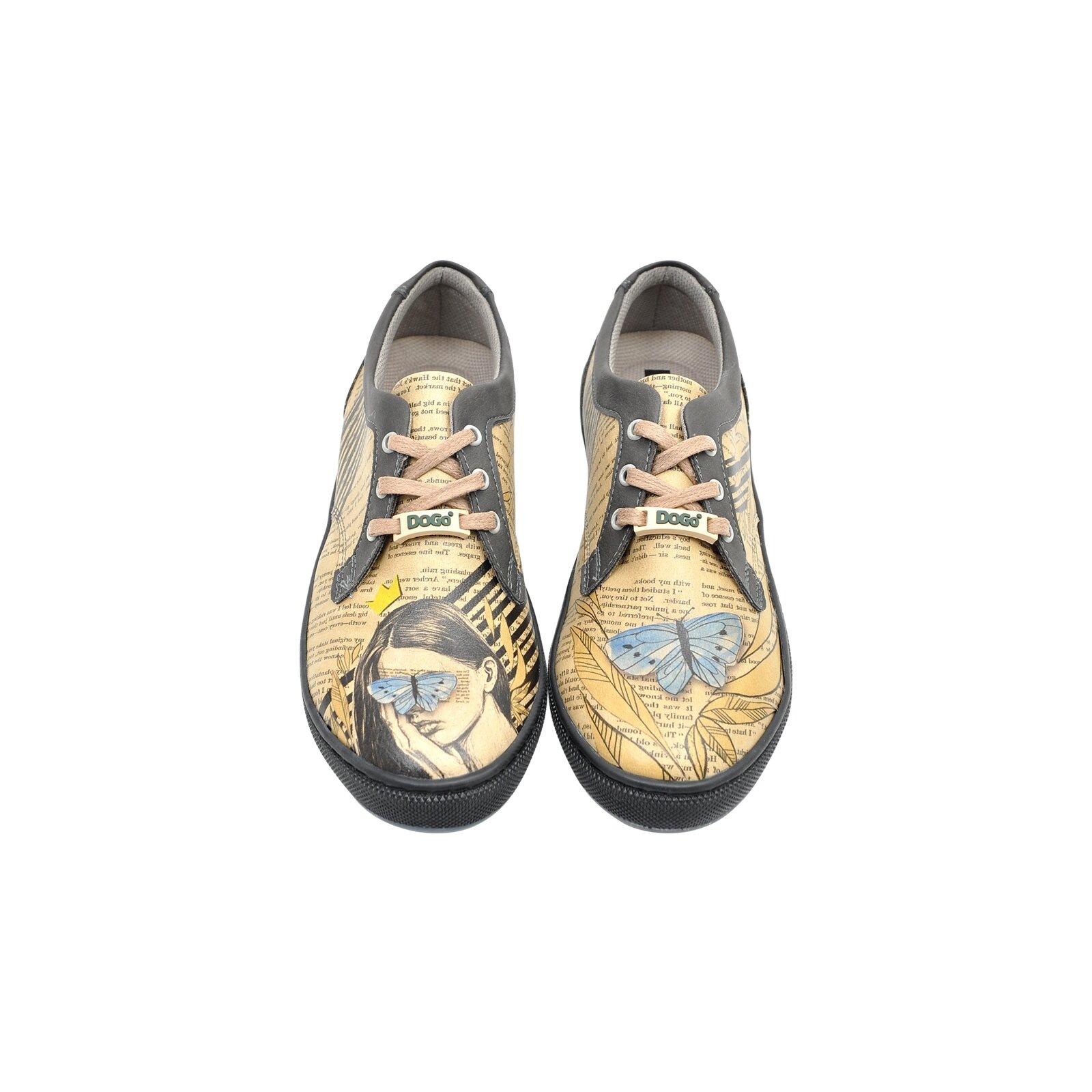 DOGO Sneaker »Cord Butterfly Queen Damen Sneaker / Female«, Vegan