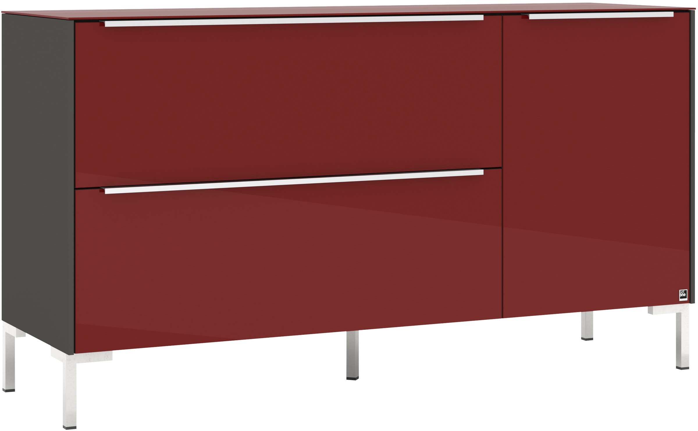 set one by Musterring Lowboard "Reno" 1 Stk. tlg. Mit Winkelfuß in diversen günstig online kaufen