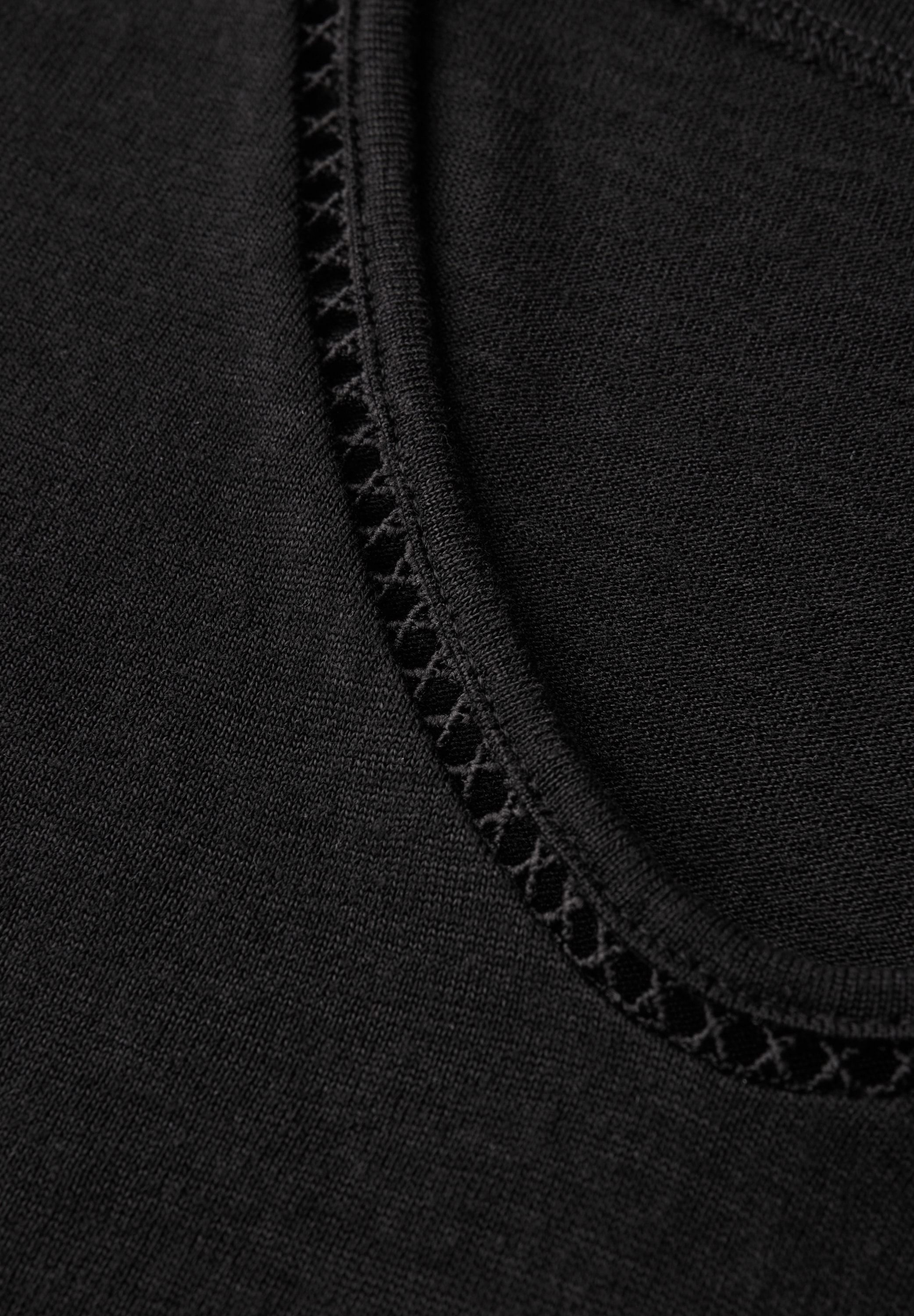 STREET ONE T-Shirt, aus elastischem Materialmix