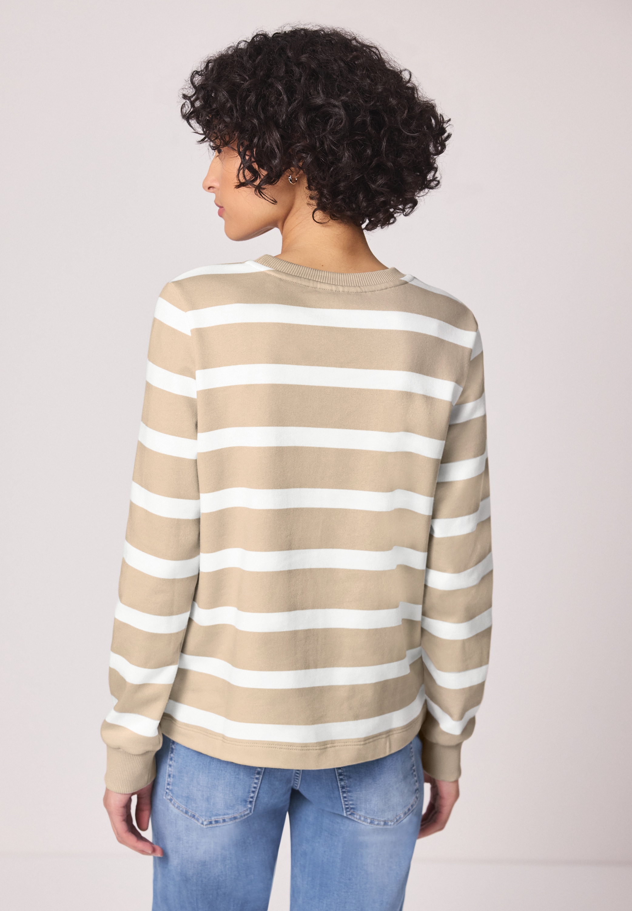 STREET ONE Sweatshirt , im Streifen-Design
