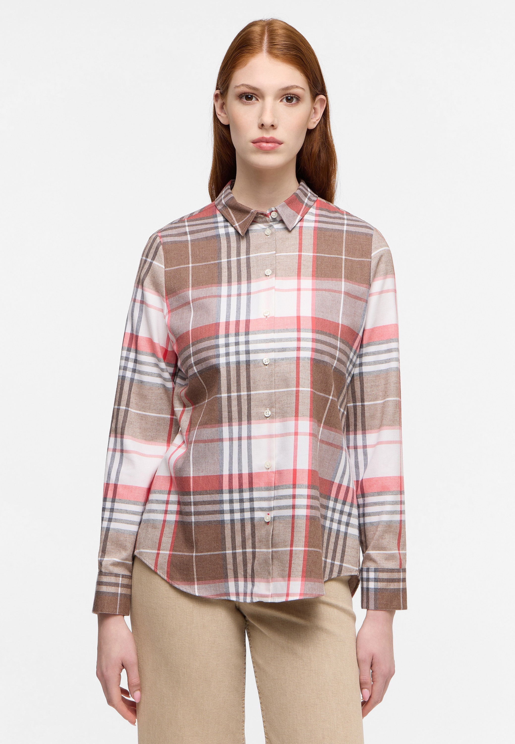 Eterna Hemdbluse "REGULAR FIT" EASY IRON (bügelleicht) günstig online kaufen