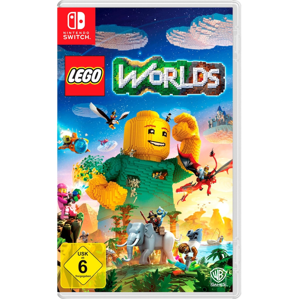 Warner Games Spielesoftware »Lego Worlds«, Nintendo Switch, Software Pyramide