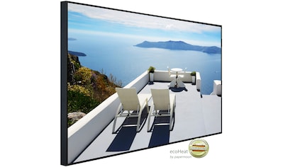 Papermoon Infrarotheizung »Terrasse mit Meerblick auf Santorin«, sehr angenehme... kaufen