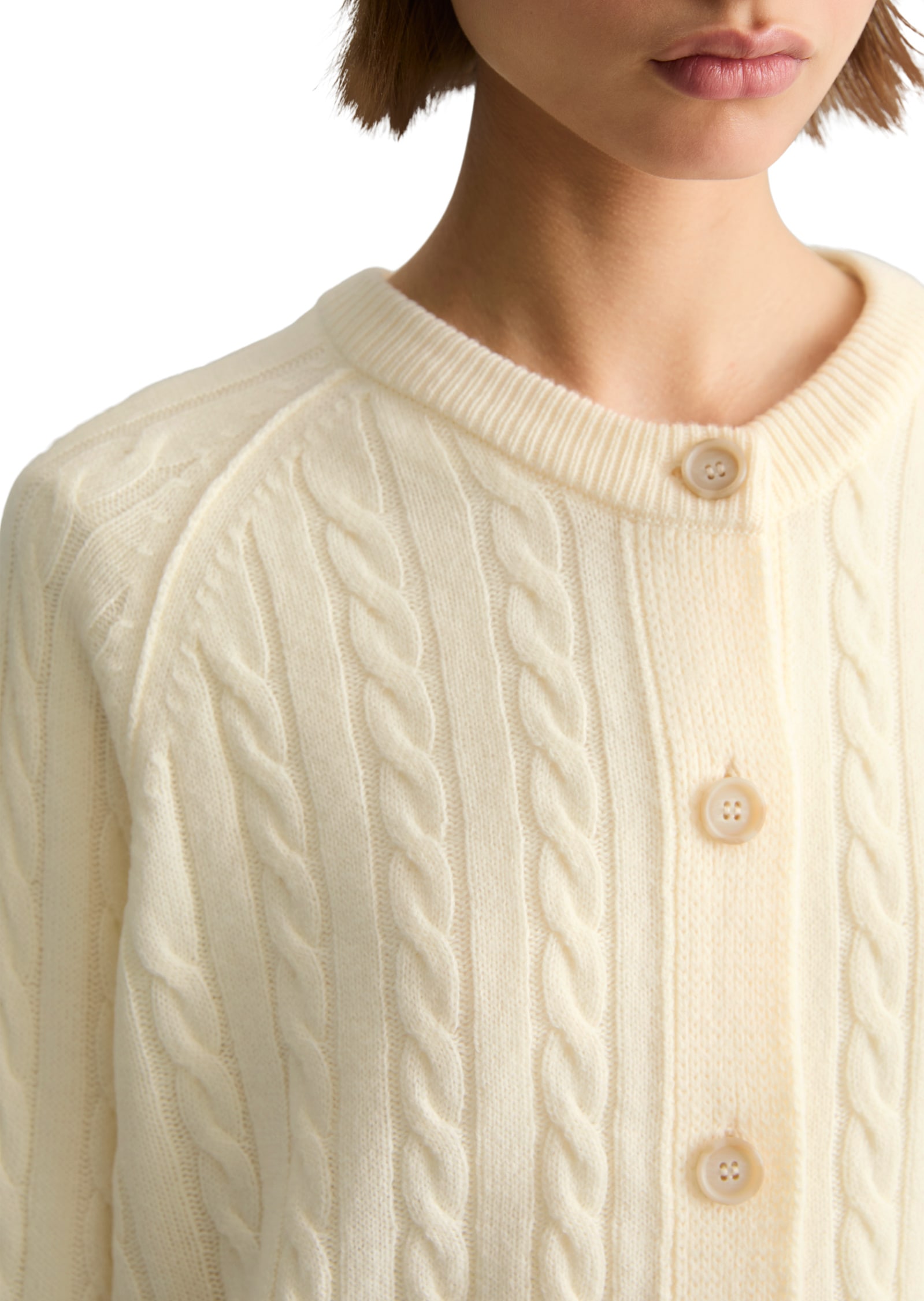 Marc O'Polo DENIM Cardigan »aus softem Schurwolle-Mix«