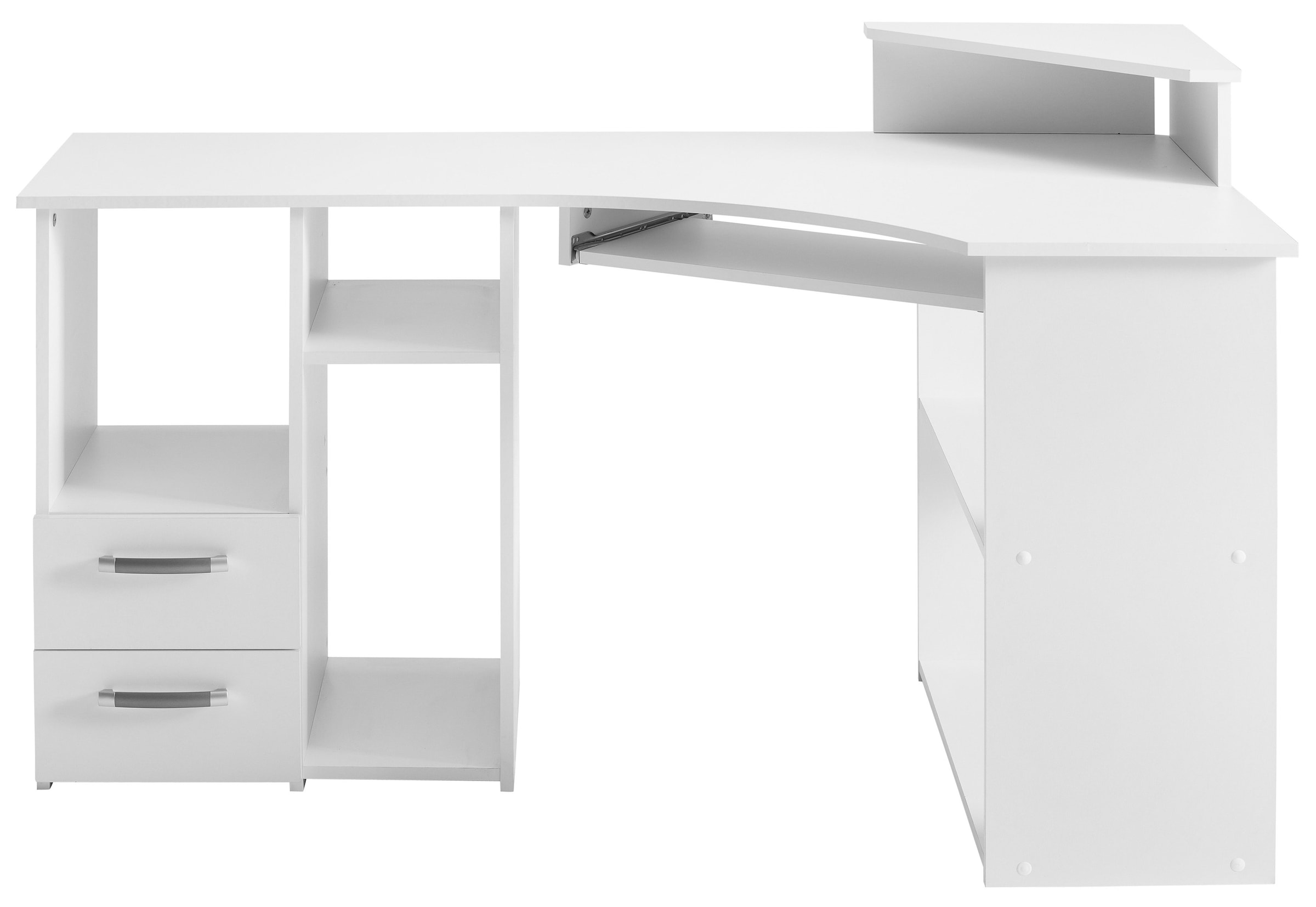 VOGL Möbelfabrik Schreibtisch »Sam«, Breite 137 cm, mit Tastaturauszug und Towerfach