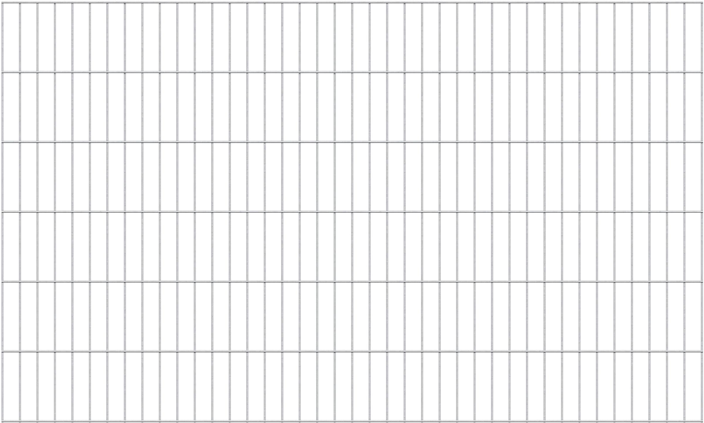 Alberts Doppelstabmattenzaun "Doppelstab-Gittermatte 6/5/6", LxH: 200x120 c günstig online kaufen