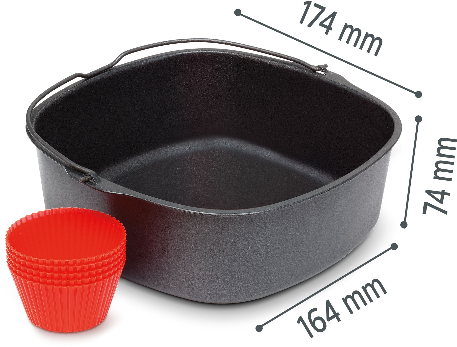 Philips Backeinsatz »HD9925/01«, inkl. Muffincups
