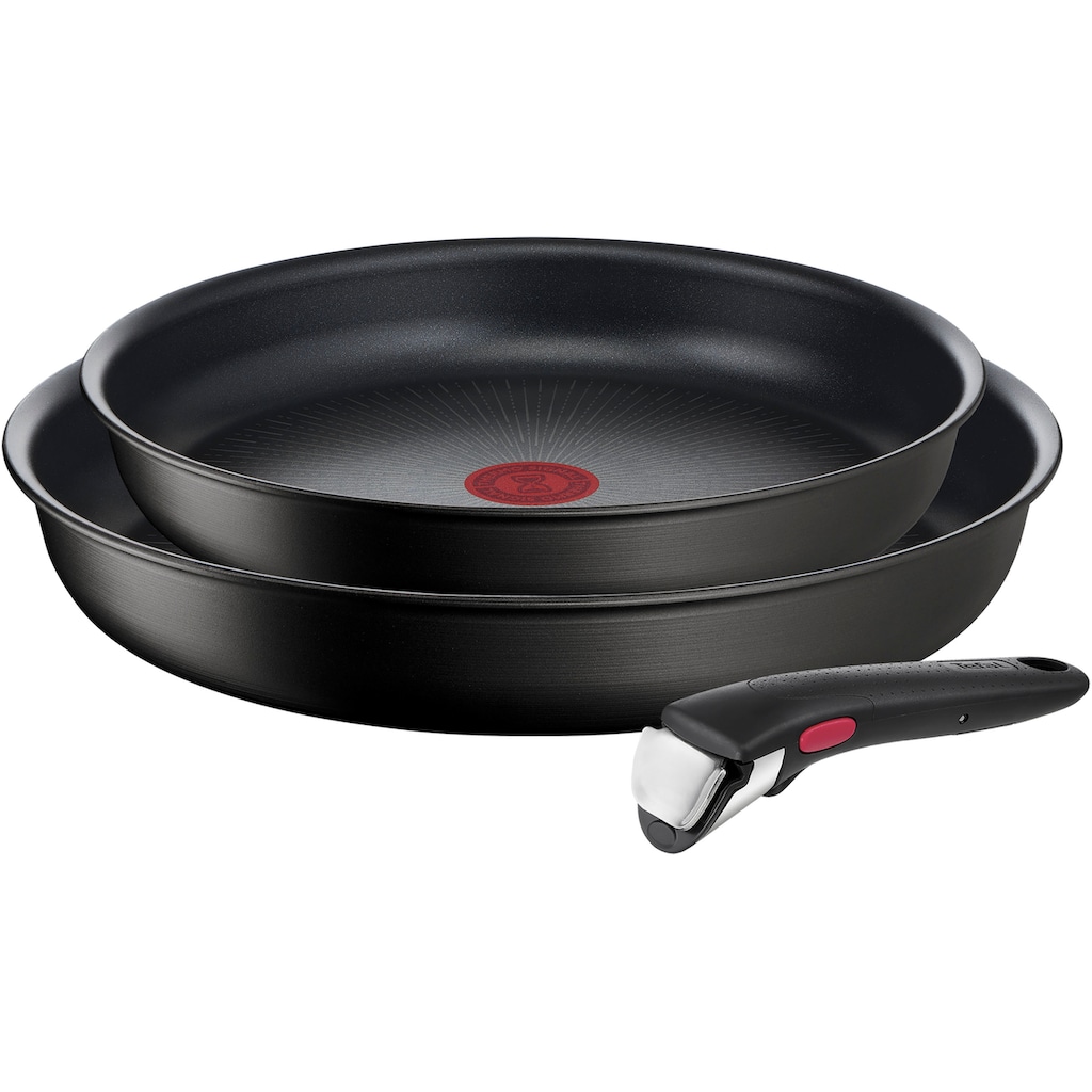 Tefal Pfannen-Set »Ingenio Unlimited«, Aluminium, (Set, 3 tlg., Tefal Ingenio Unlimited Pfannenset Ø 22, 26 cm, Griff)