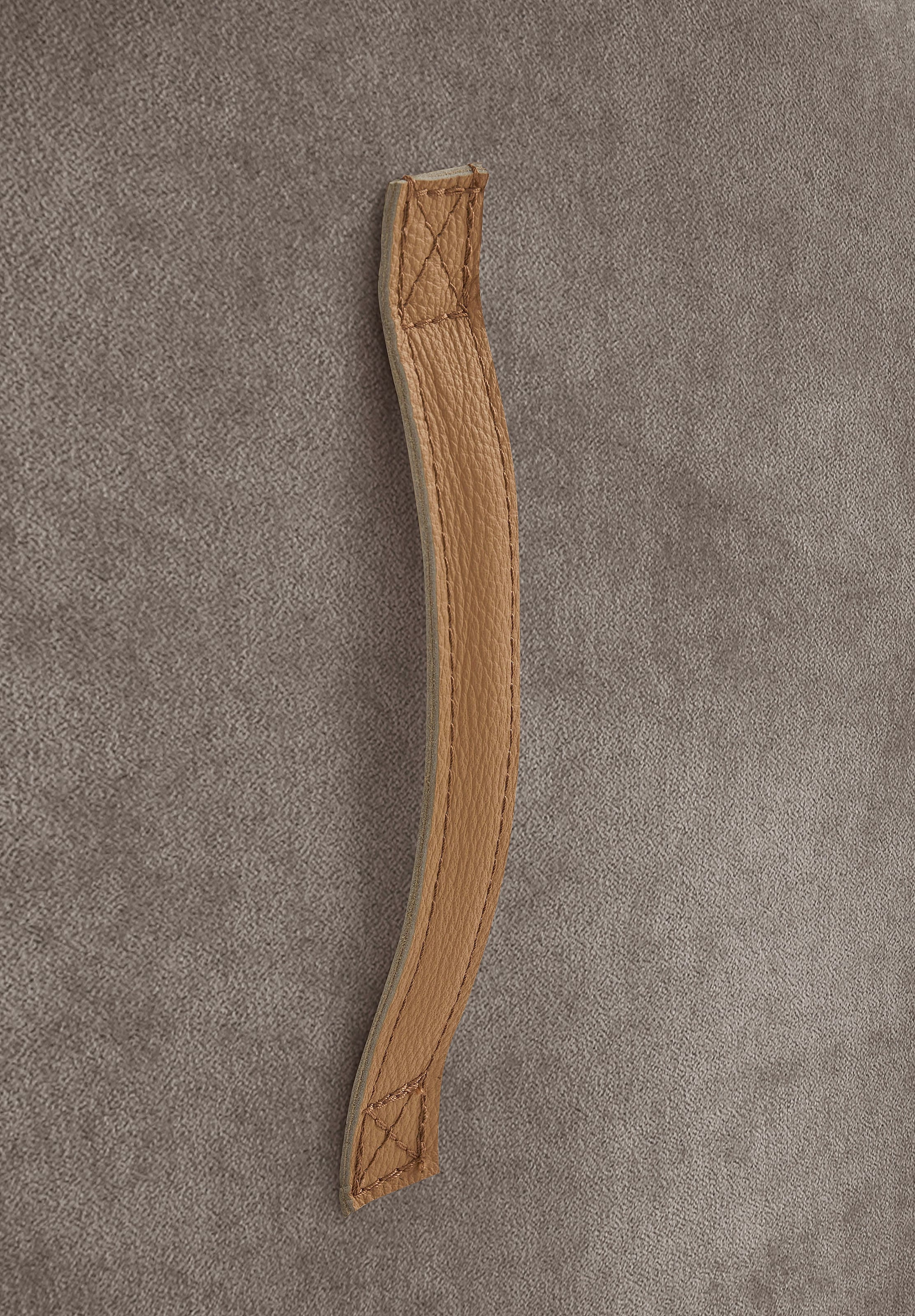 s.Oliver Sessel », moderner Designsessel mit Lederriemen, handgefertigt, softes Design« hochwertig, zum Wohlfühlen in Luxus-Microfaser/Struktur oder in Bouclé