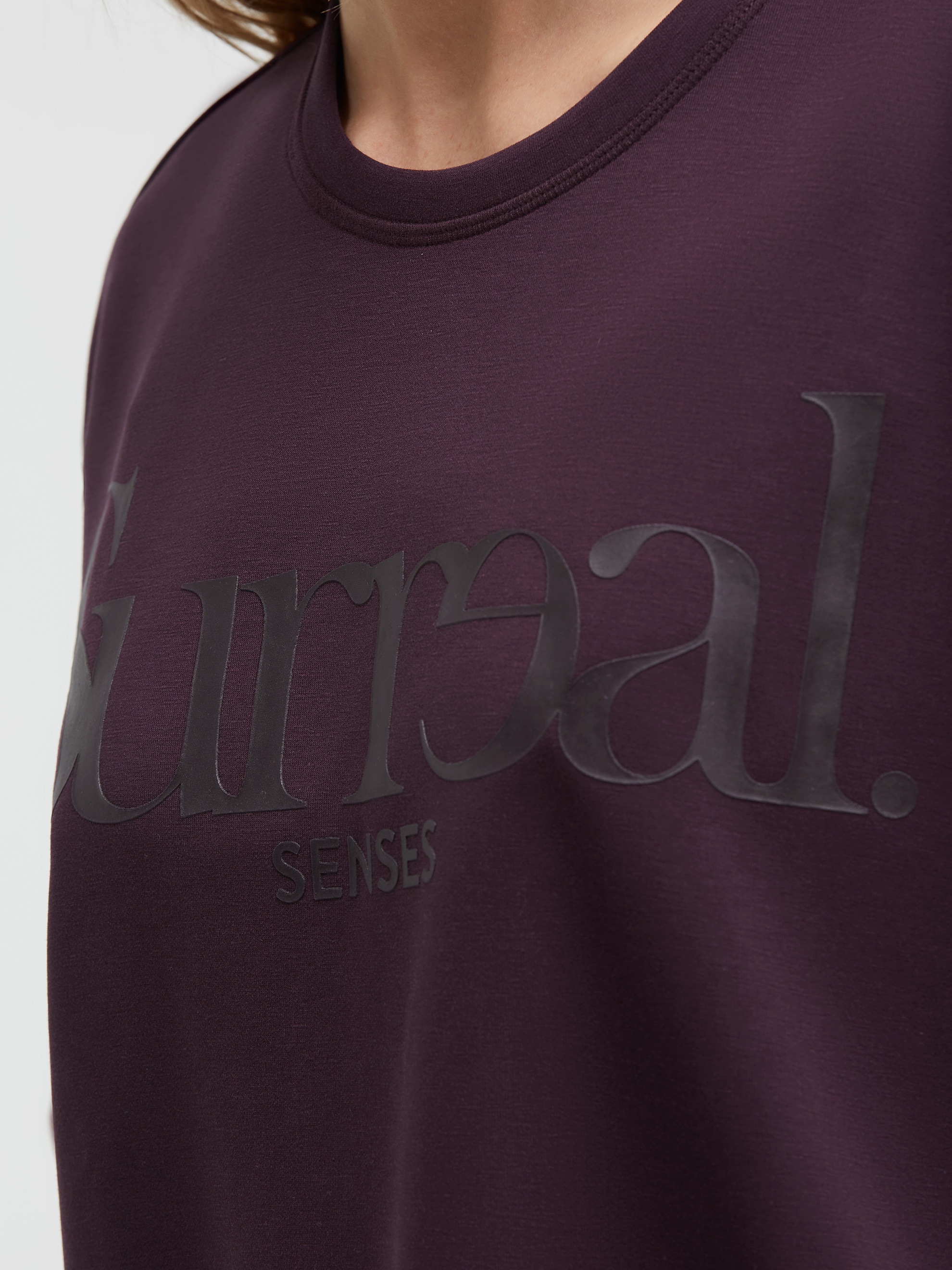 SENSES.THE LABEL Sweater , mit abgerundeten Saum
