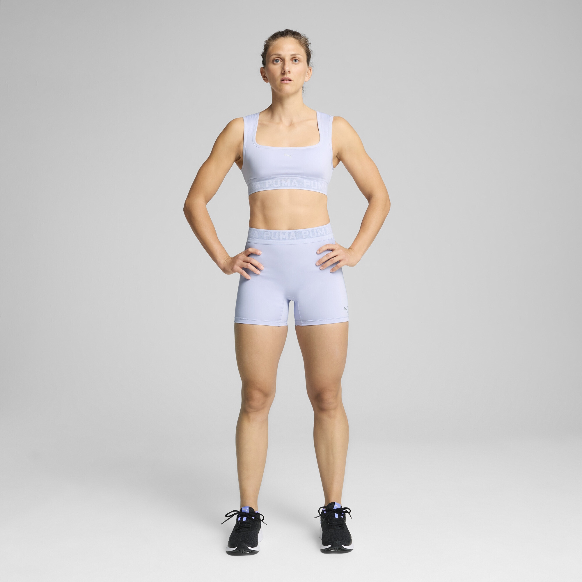 PUMA Trainingsshorts »LACE Hochgeschnittene 5" Radlerhose Damen«