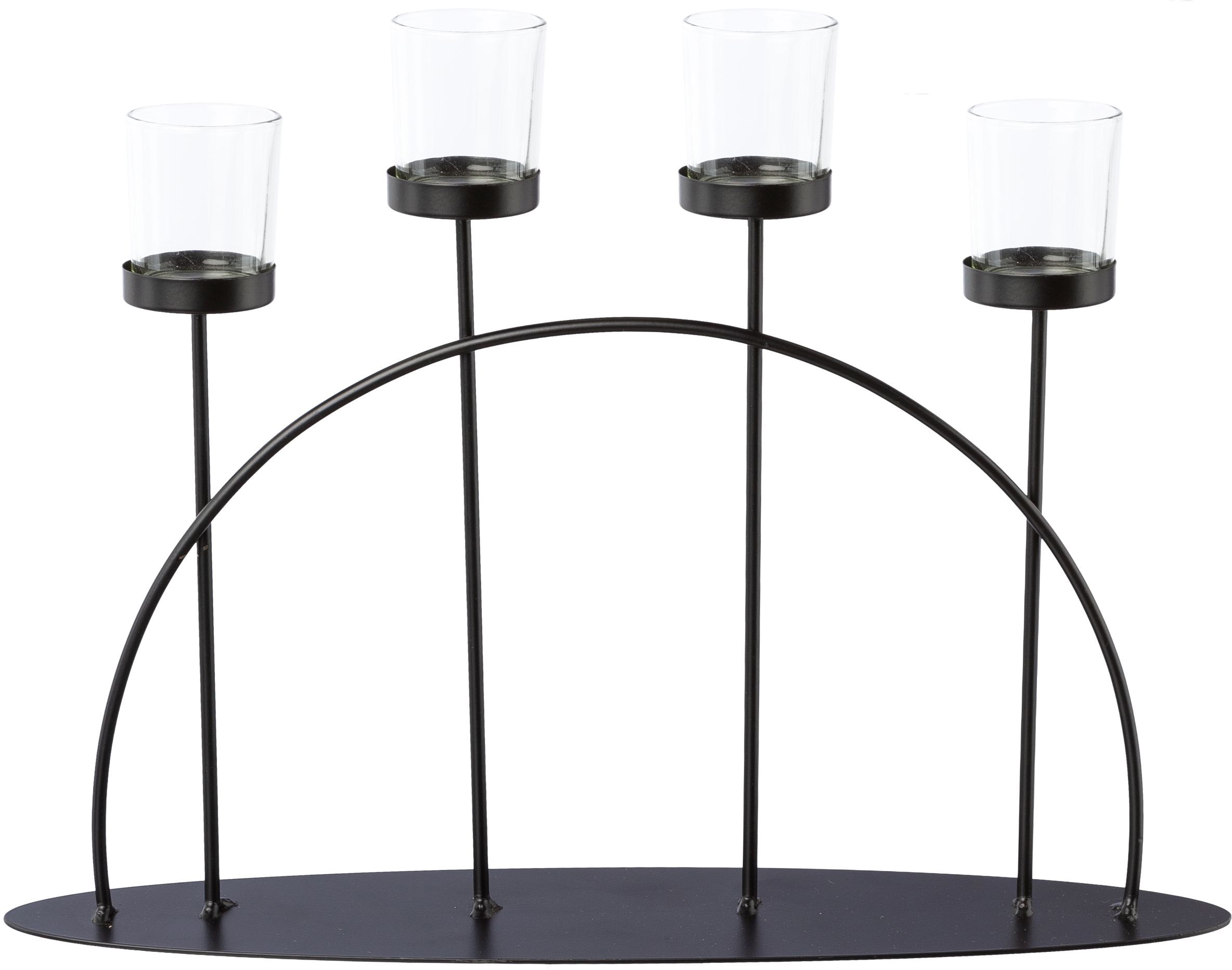 Creativ deco Teelichthalter »Weihnachtsdeko«, Höhe als (1 auch Adventskranz St.), ca. 25 cm BAUR geeignet, bestellen 