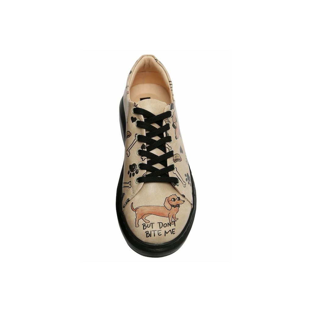 DOGO Plateausneaker »Call me Hotdog«, Vegan