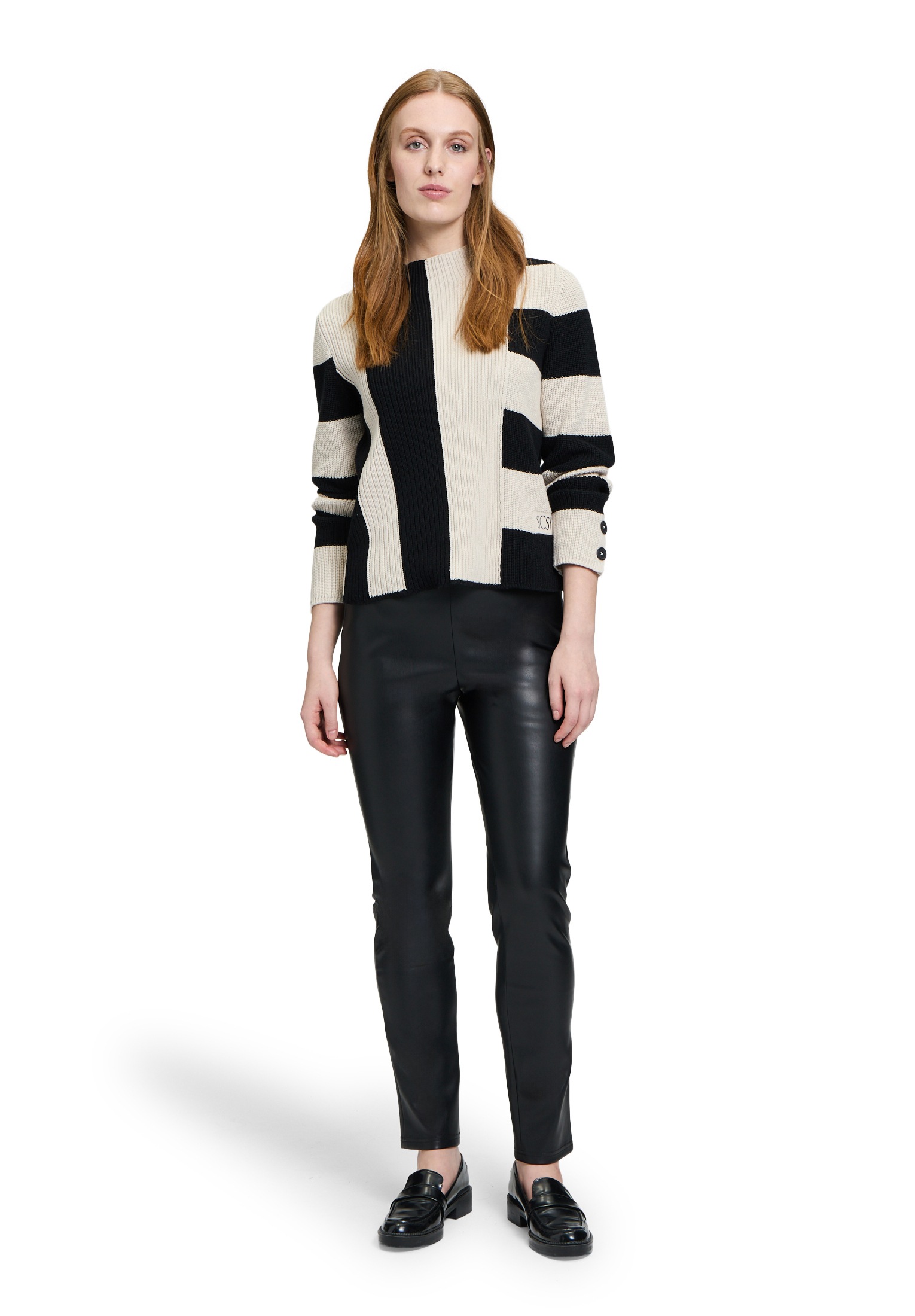 Betty Barclay Strickpullover »Betty Barclay Grobstrick-Pullover mit Blockstreifen«, (1 tlg.), Color Blocking