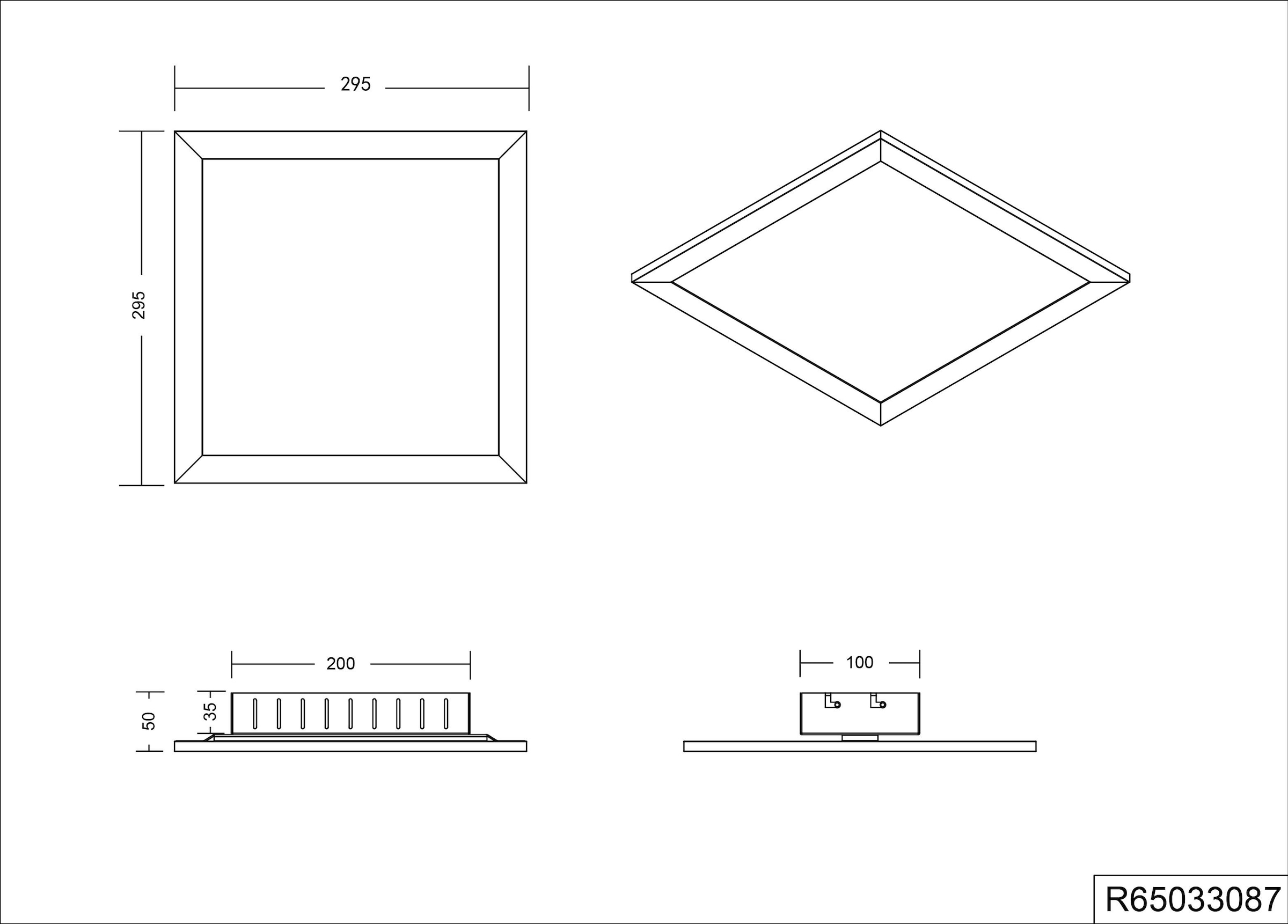 Deckenleuchte | LED flammig-flammig, Deckenlampe kaufen BAUR Leuchten LED 1 »ALIMA«, TRIO