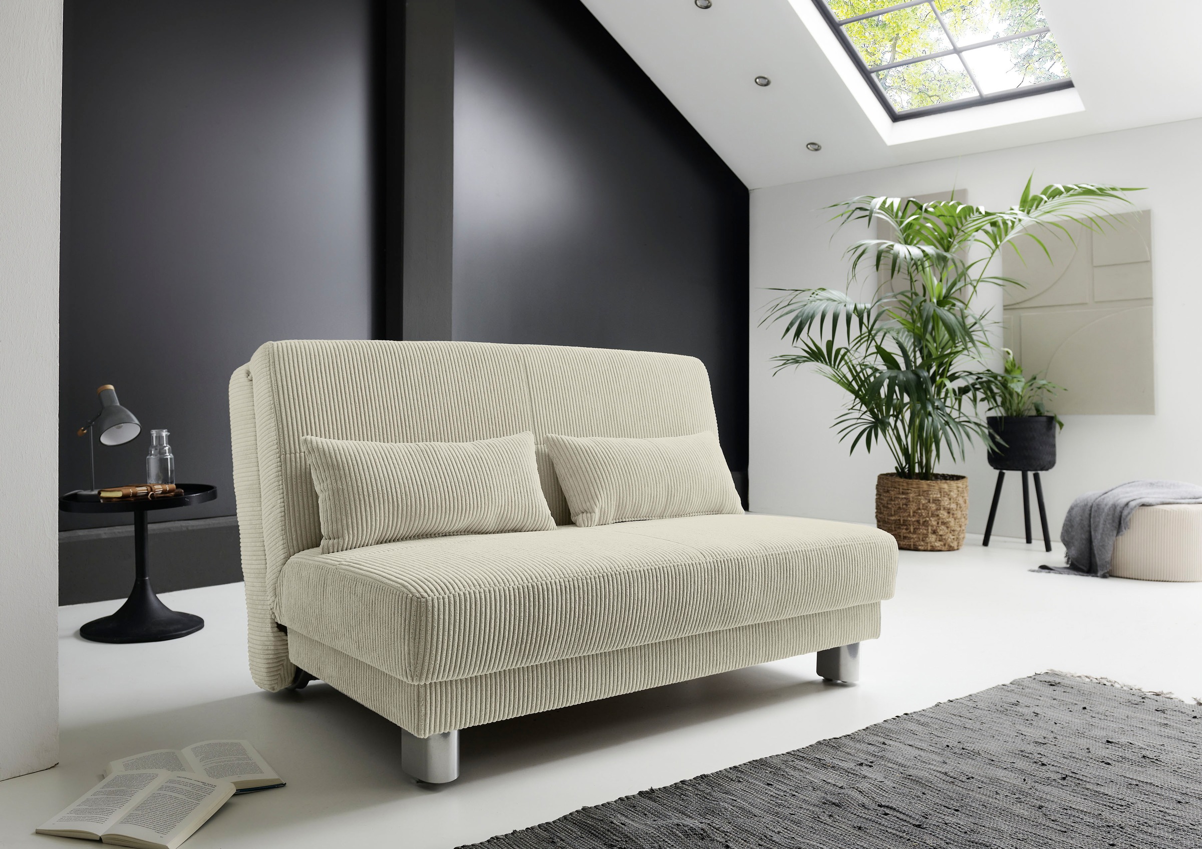 Home affaire Schlafsofa "Gina" mit einem Handgriff vom Sofa zum Bett günstig online kaufen