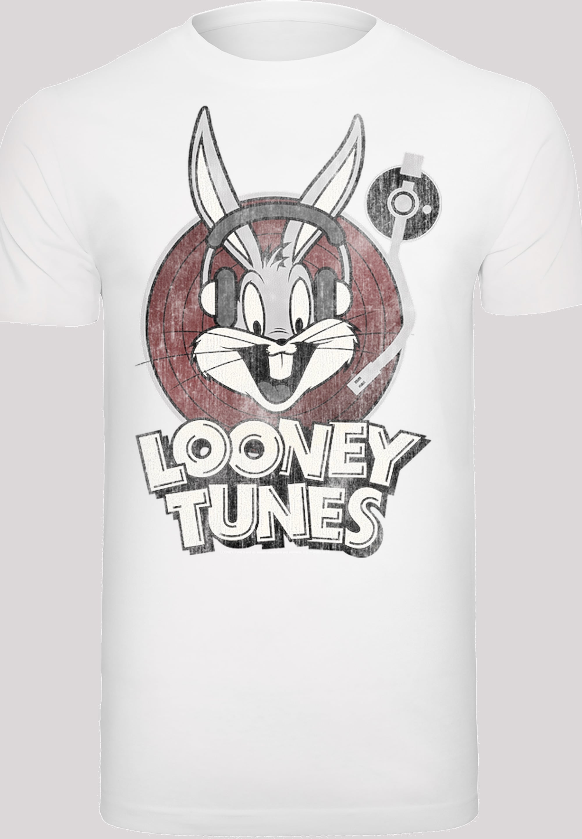 Kurzarmshirt »F4NT4STIC Herren Looney Tunes Bugs Bunny with T-Shirt Round Neck«, (1 tlg.)