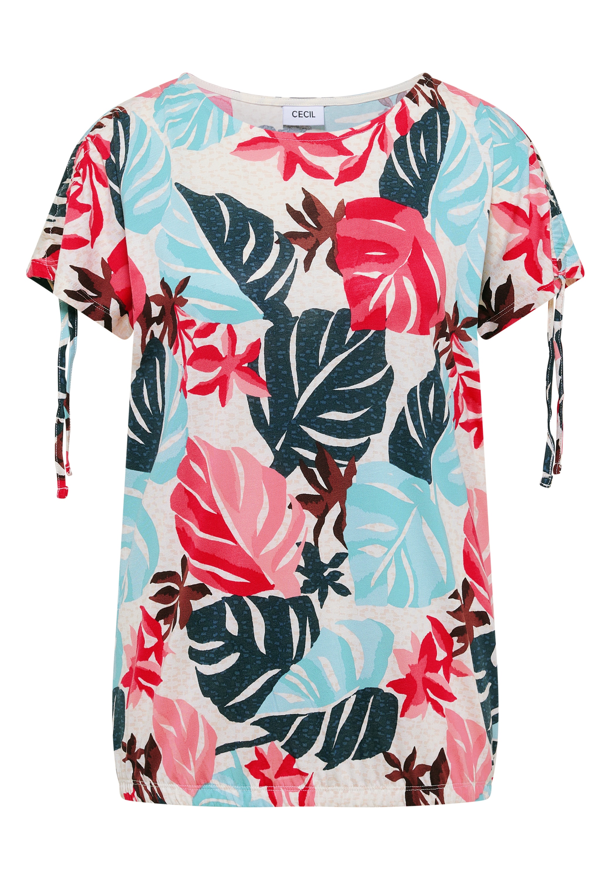 Cecil T-Shirt mit U-Boot-Ausschnitt