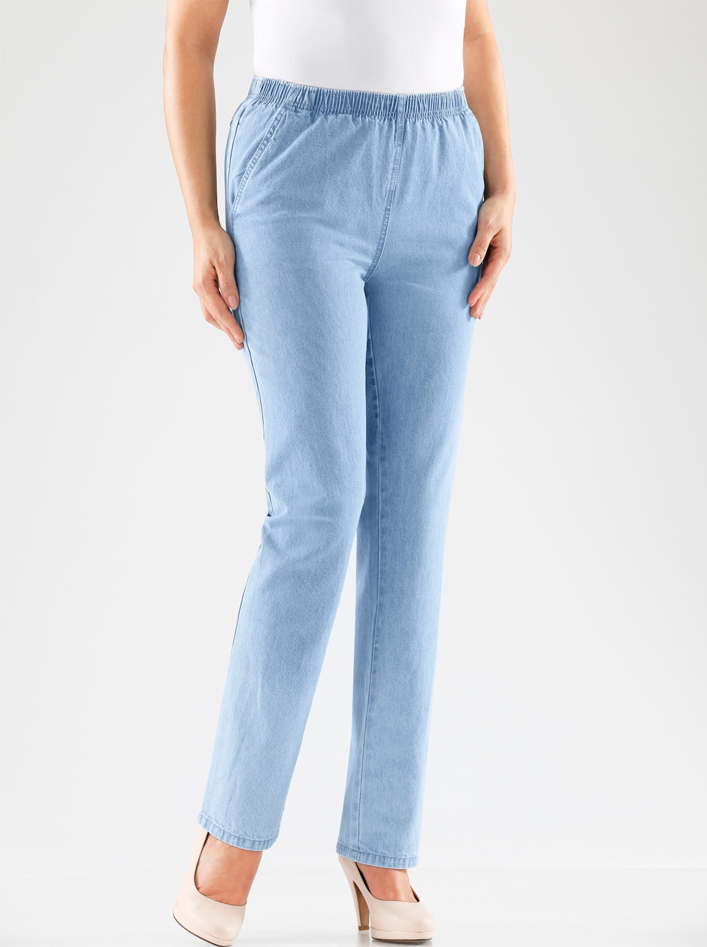 Classic Basics Schlupfjeans, (1 tlg.)