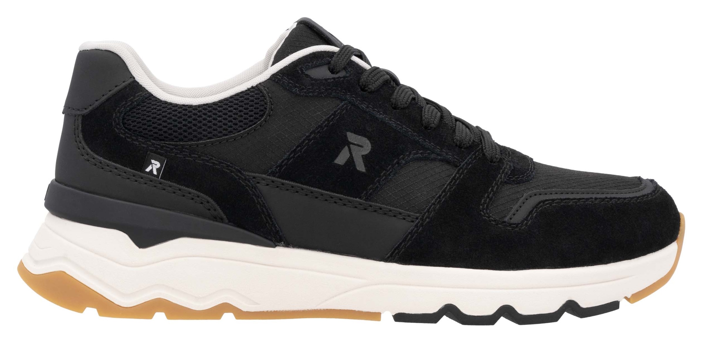 RIEKER Sport Sneaker, Schnürschuh, Halbschuh, Freizeitschuh mit Soft-Innensohle