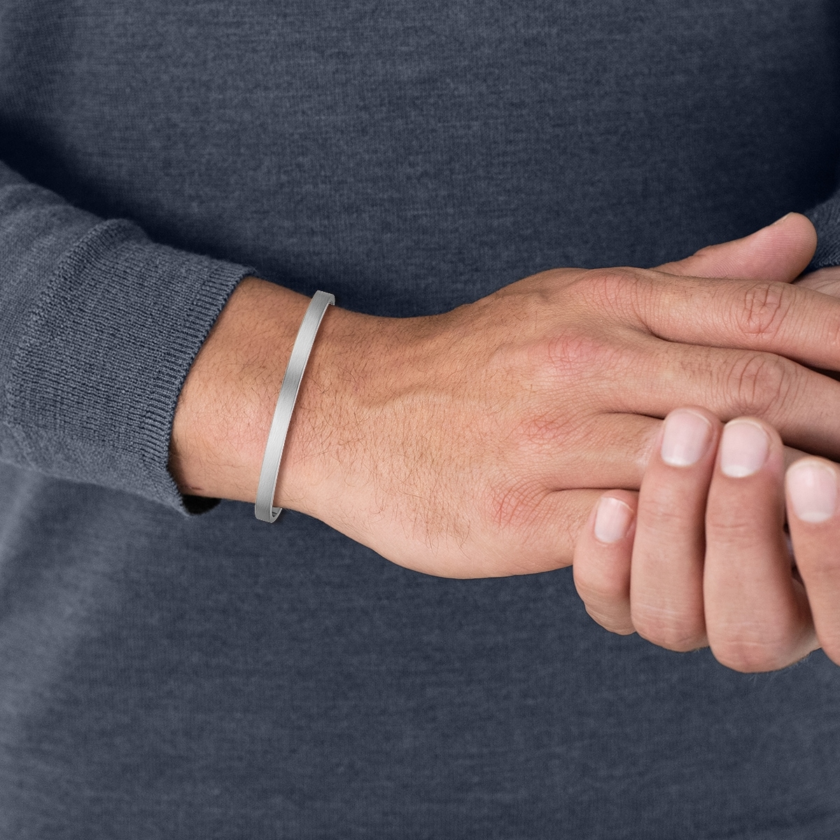 True Rebels Armspange »TR19« aus Edelstahl