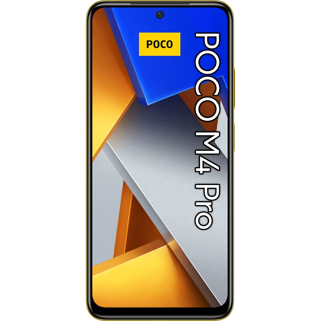 Xiaomi Smartphone »POCO M4 Pro«, POCO Yellow, 16,33 cm/6,43 Zoll, 256 GB Speicherplatz, 64 MP Kamera