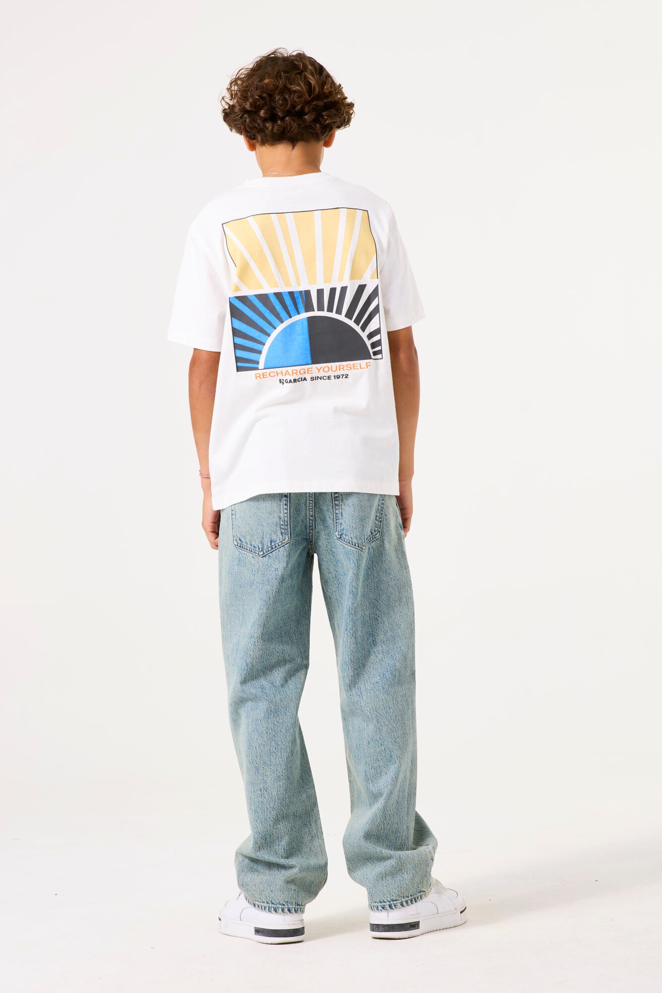 Garcia T-Shirt, mit Front- und Backprint for BOYS