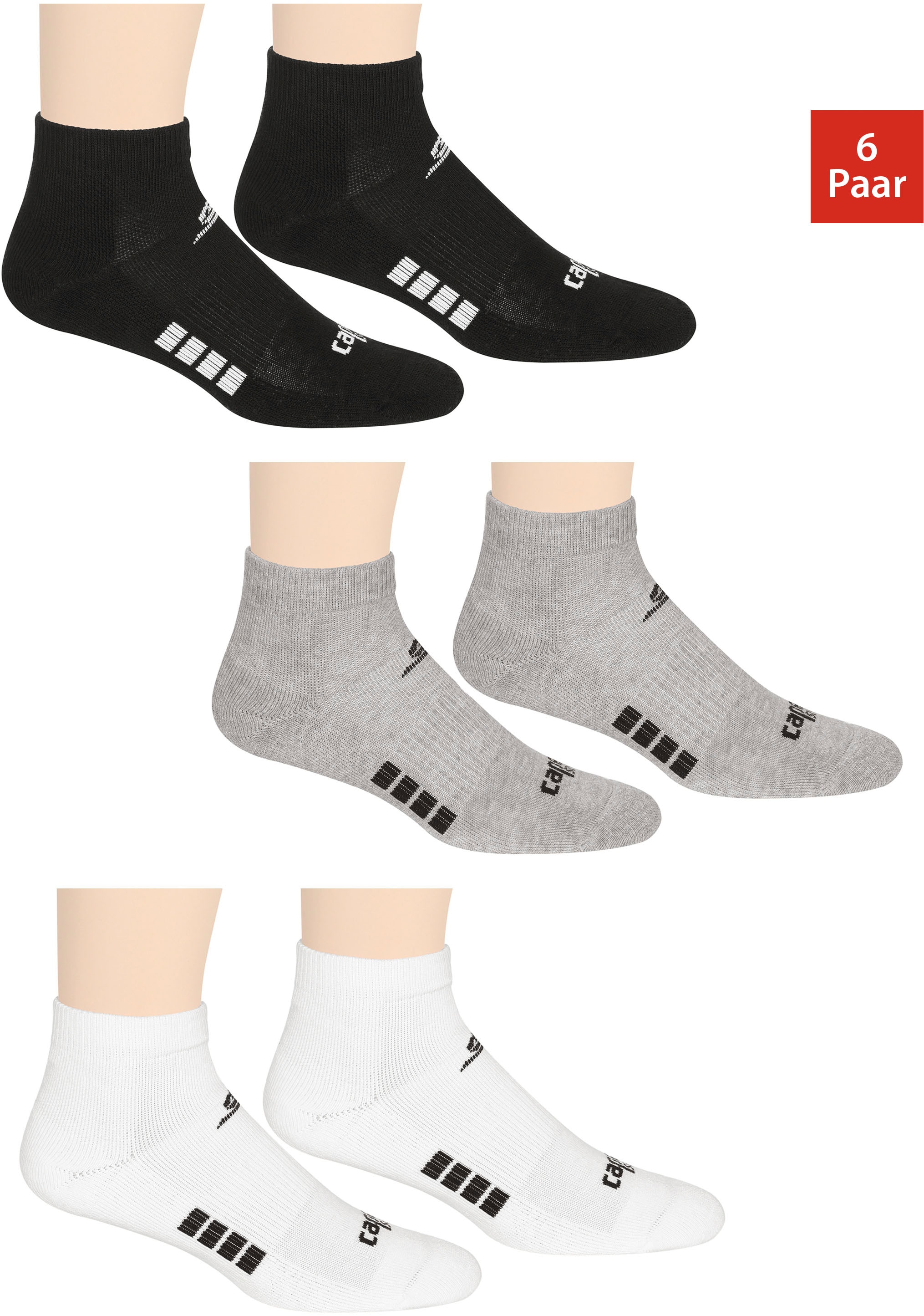 Capelli Sport Sneakersocken 6 Paar tlg.