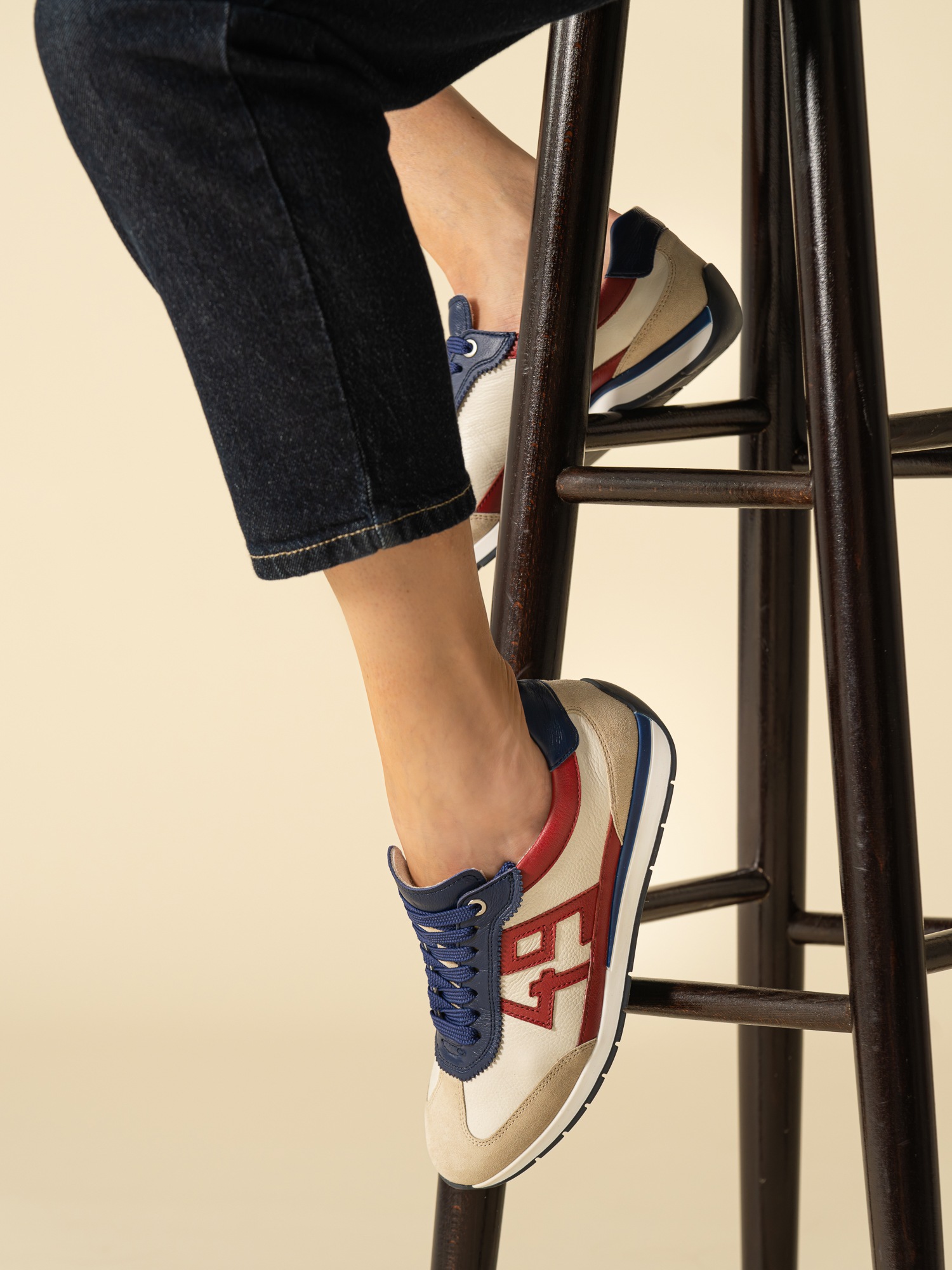 Ara Sneaker "PORTOFINO" Freizeitschuh, Halbschuh, Schnürschuh in Bequemweit günstig online kaufen